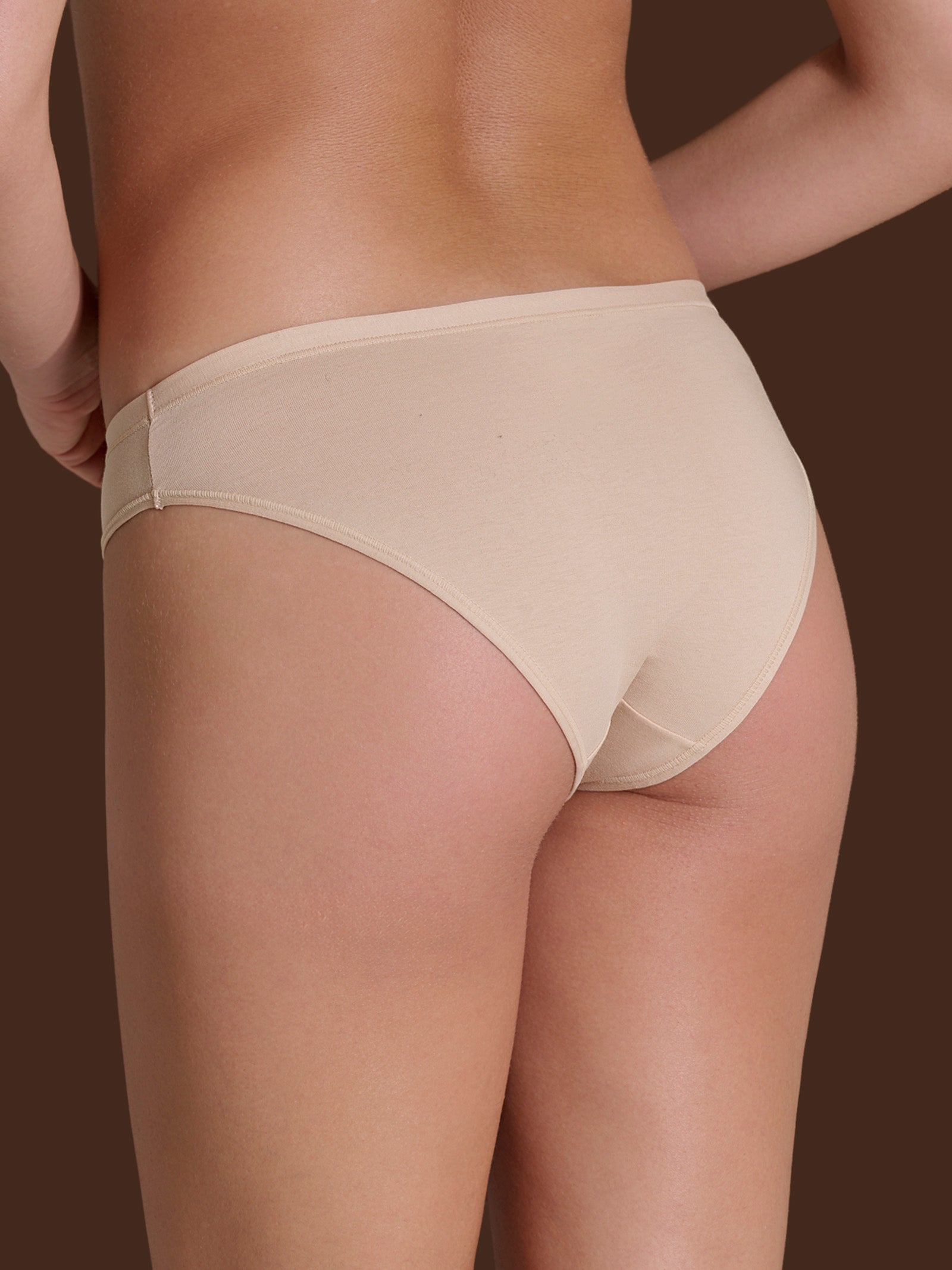 Ragno beYOUtiful slip brasiliano cotone Smoke Gray bipack 2 pezzi