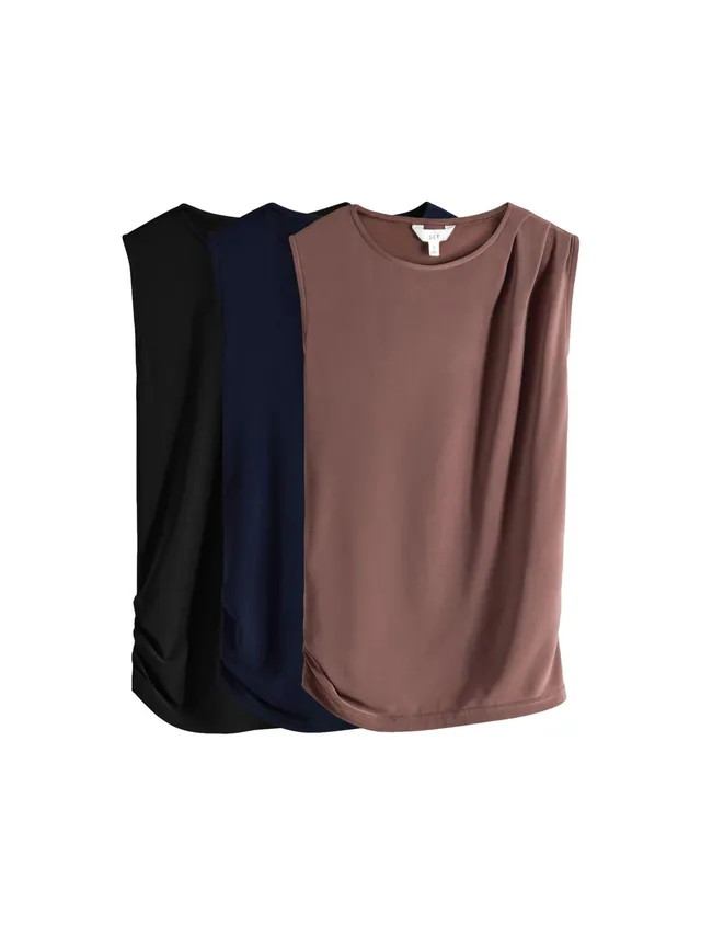 Geo Next The Set Top Smanicati Drappeggiati 3 Pezzi Morbidi