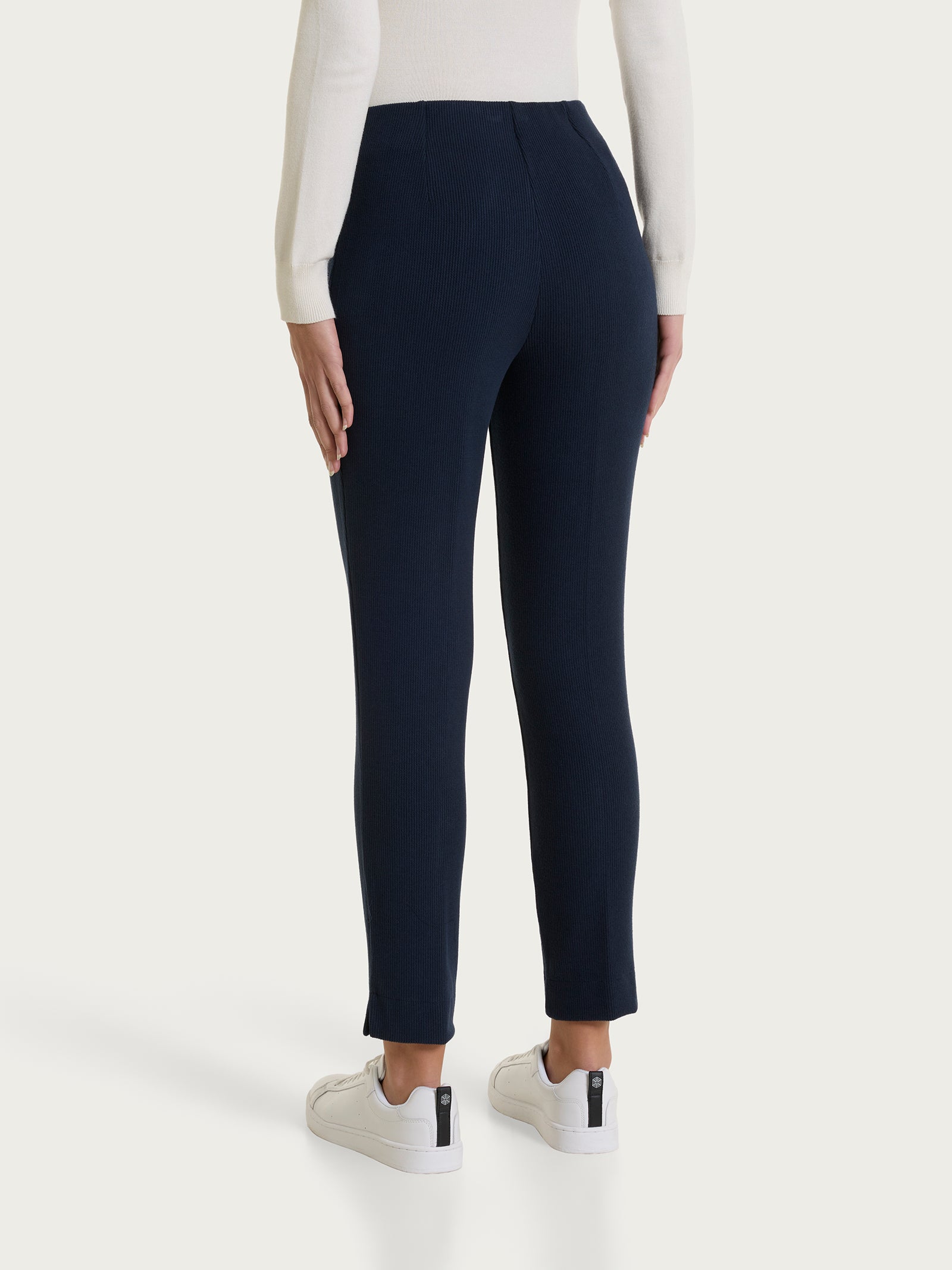 Ragno Relaxed Wardrobe Sigaretta Pantaloni Bleu velluto caldo