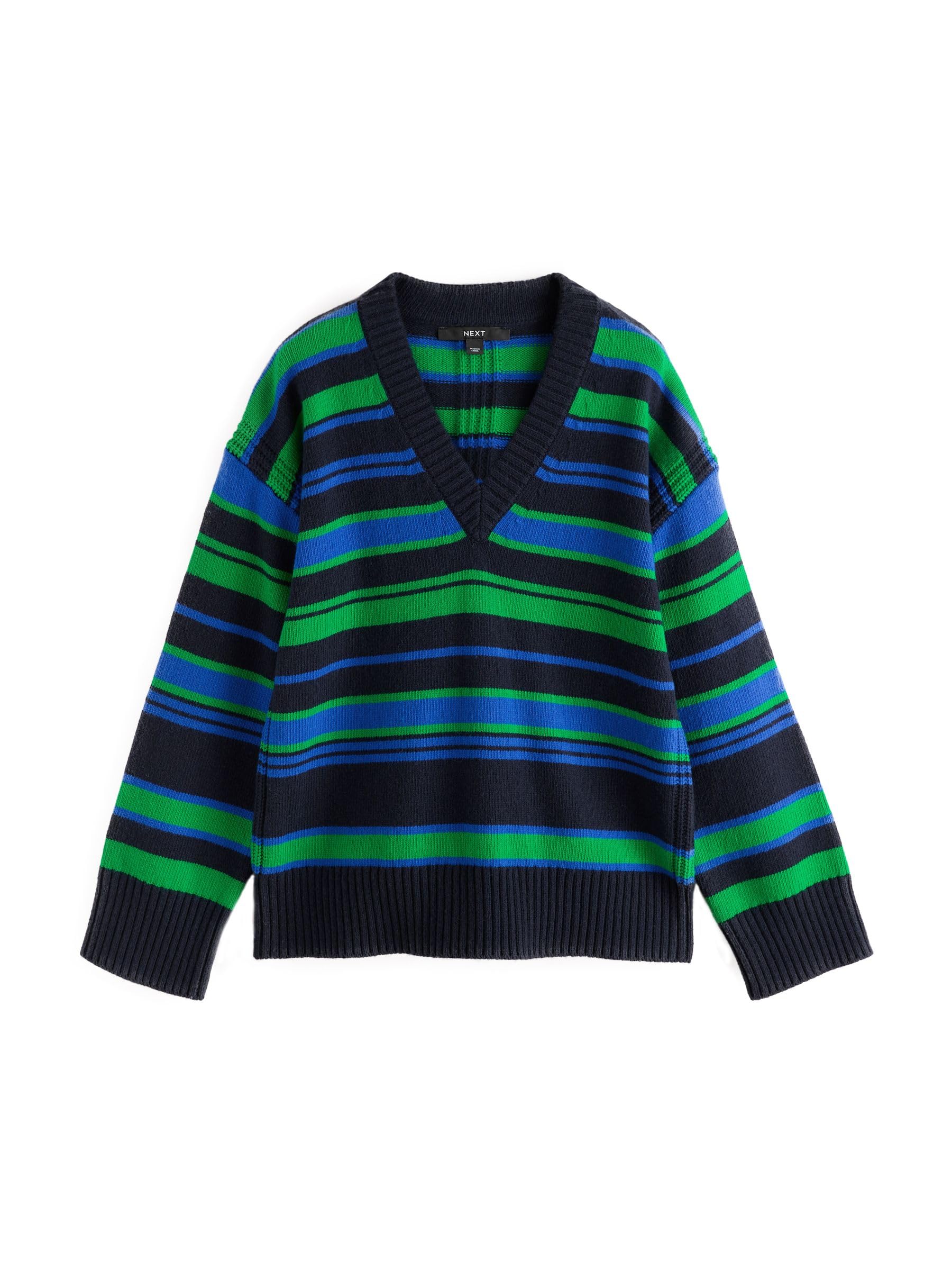 Next Maglia Scollo a V Donna S Maniche Lunghe rilassata