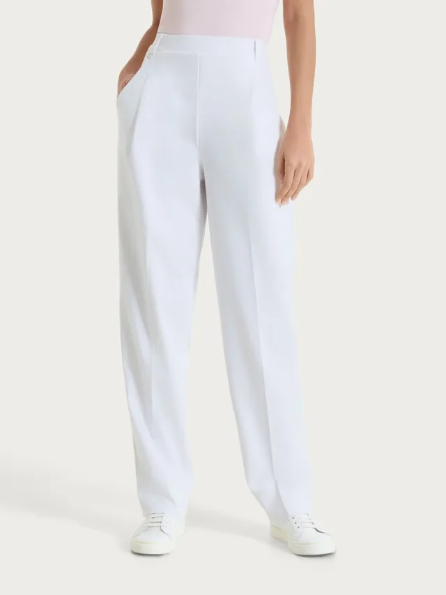 Ragno Compact Light Pantalone Carota Bianco leggero