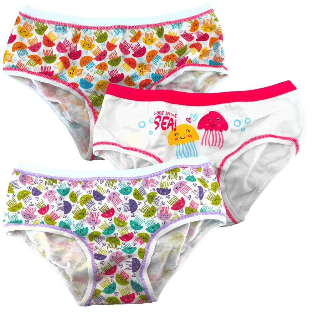 Lady C Slip Bimba Cotone 9-10 Anni 6 Pezzi Colorate