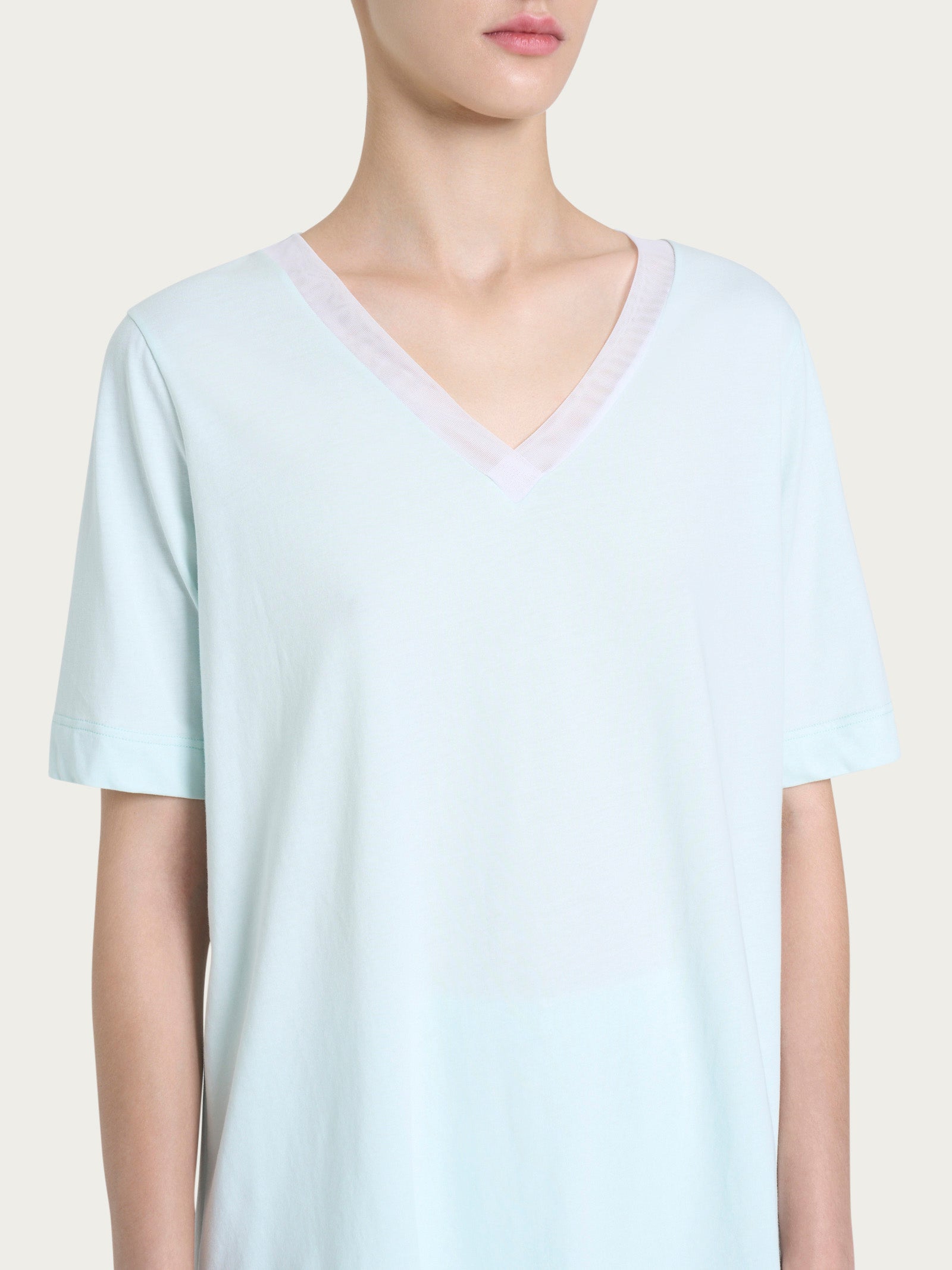 Ragno Sweet Emotion Pigiama Corto Jersey Salt Air Scollo V
