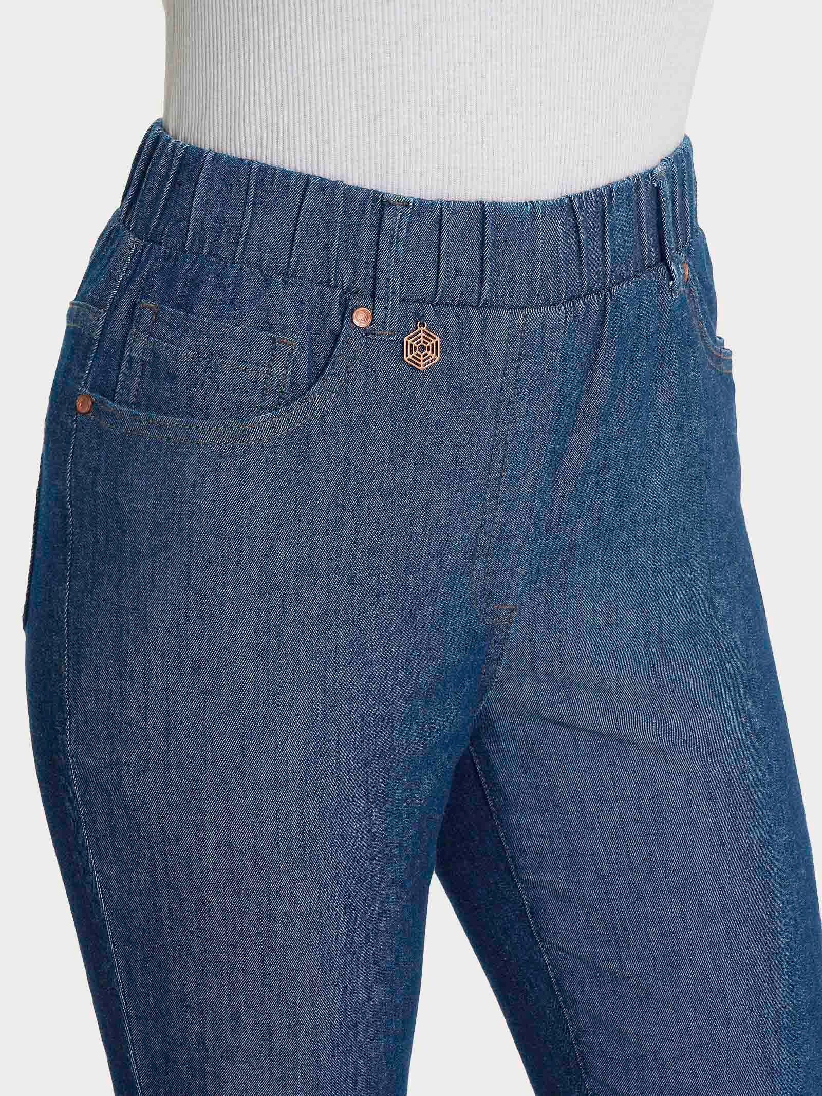 Ragno Jeans Gamba Dritta Light Denim Donna Delave