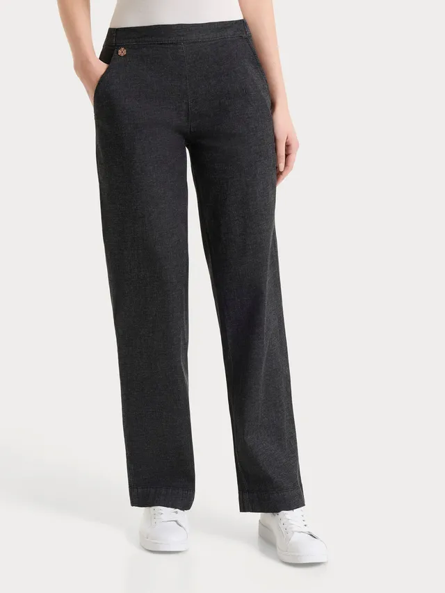 Ragno Jeans Gamba Dritta Super Light Denim Nero