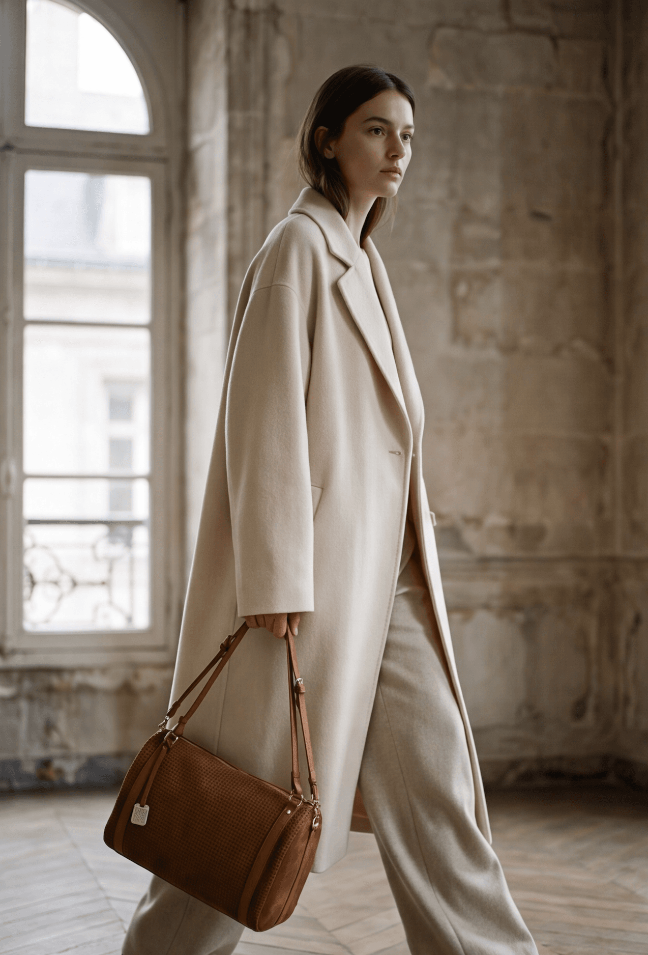Maria Grazia Severi RG25914-3 Borsa Cilindro Traforata Media