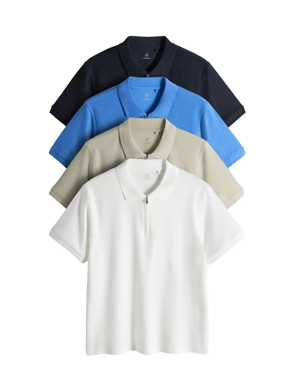 Geo Next The Set polo uomo 4 pezzi cotone