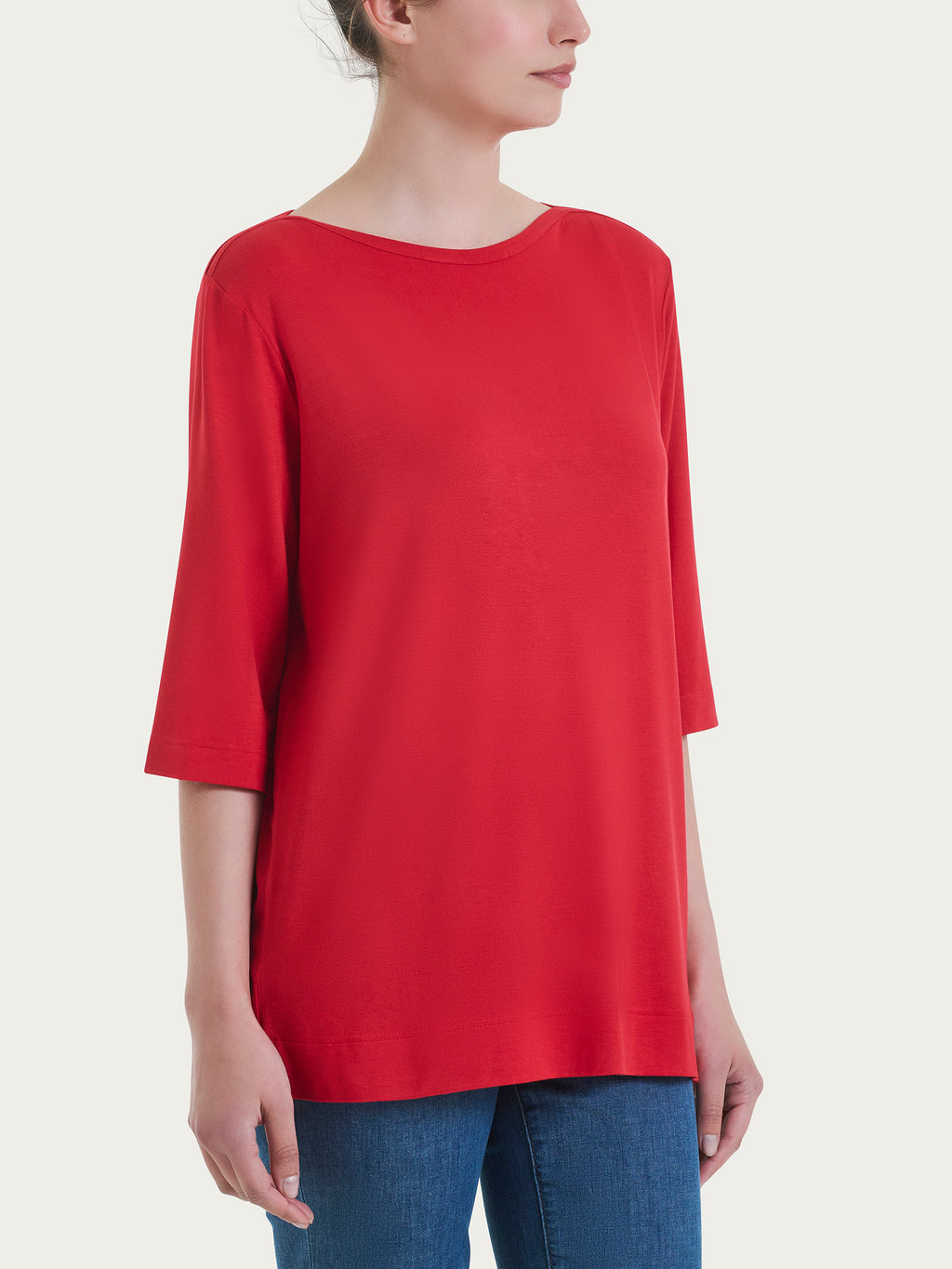 Ragno Viscosa Summer maglia manica 3/4 salsa fresca