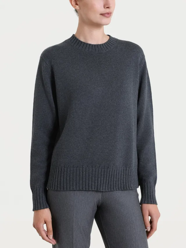Ragno Winter Cotton Maglia Donna Ardesia Mel. Puro Cotone