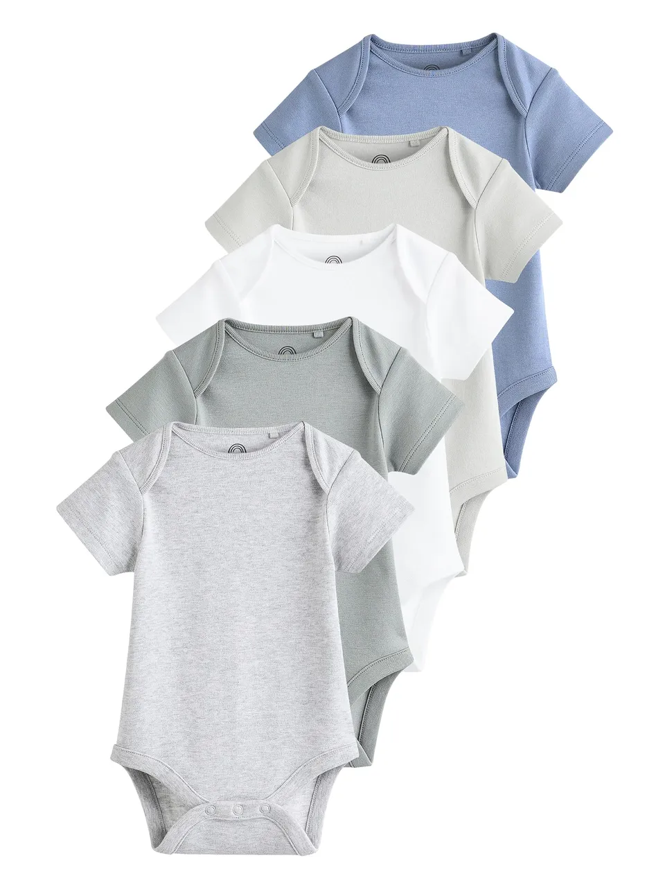 Next 5 body maniche corte bimbo puro cotone cambio facile