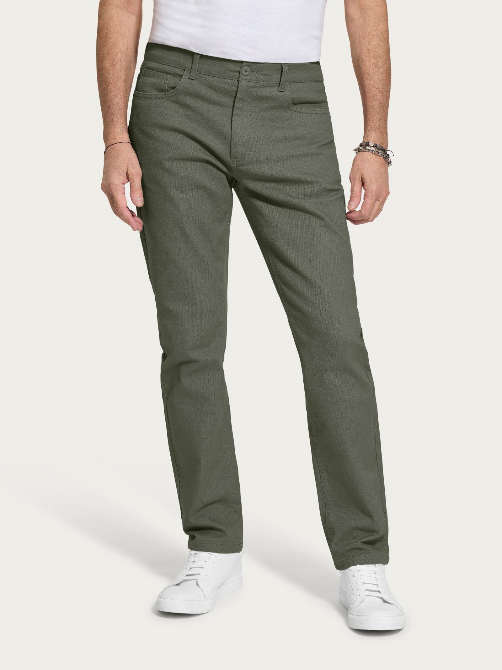 Ragno Compact Pantalone 5 Tasche cotone Deep Lichen Green