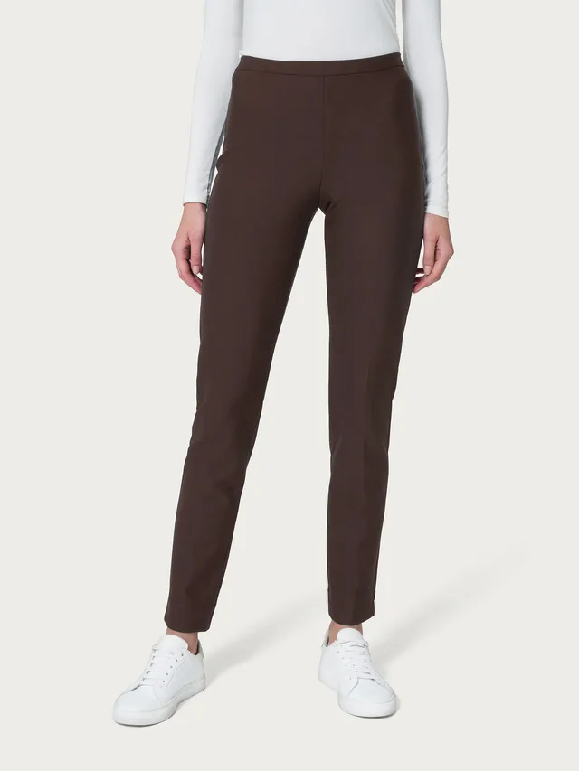 Ragno Compact pantalone sigaretta Chocolate Torte modellante skinny