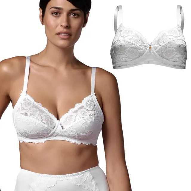 Lady C Belseno Lepel Coppa C reggiseno senza ferretto pizzo comodo