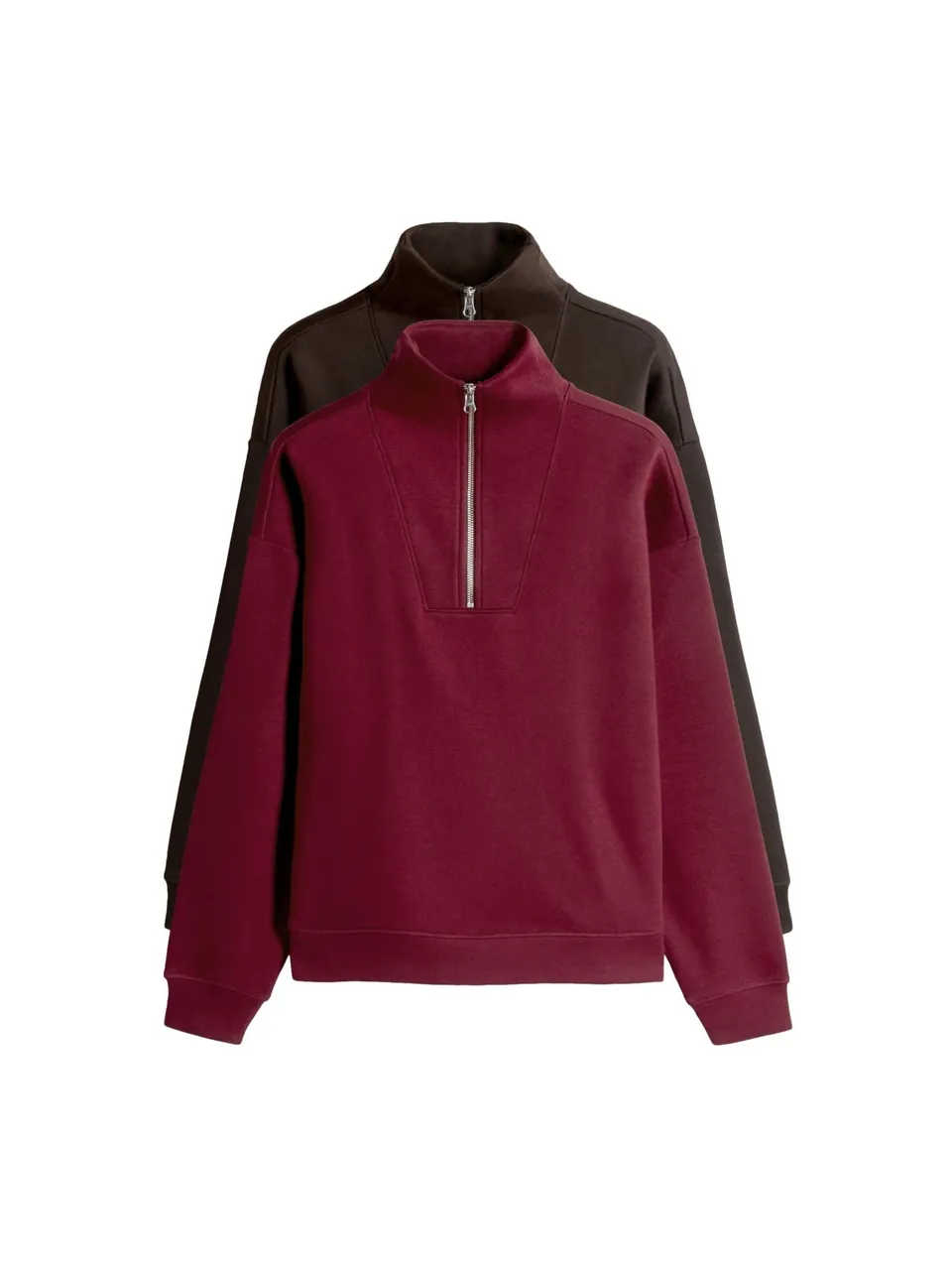 Geo Next The Set felpa collo imbuto zip donna confezione 2 pezzi