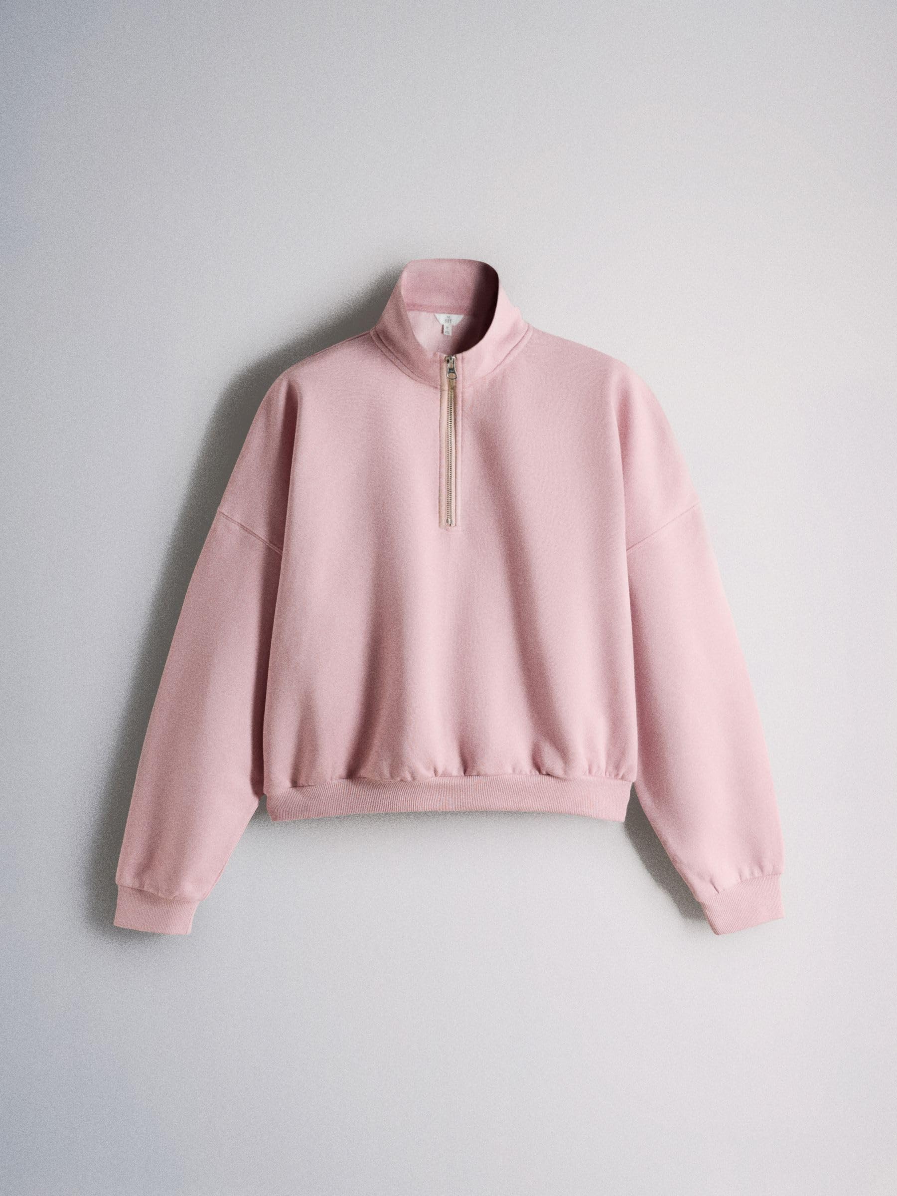 Geo Next The Set felpa collo alto donna 2 pezzi a coste zip