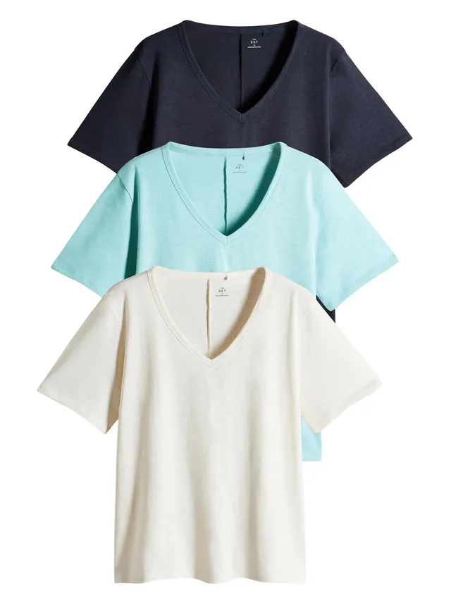 Next The Set T-Shirt Cotone 3 Pezzi 100% Cotone