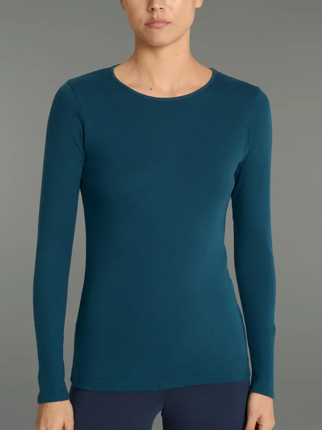 Ragno Thermo Cotton maglia termica manica lunga reflecting pond cotone garzato