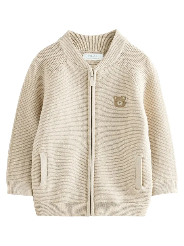 Next cardigan zip bambino 98-104 cotone