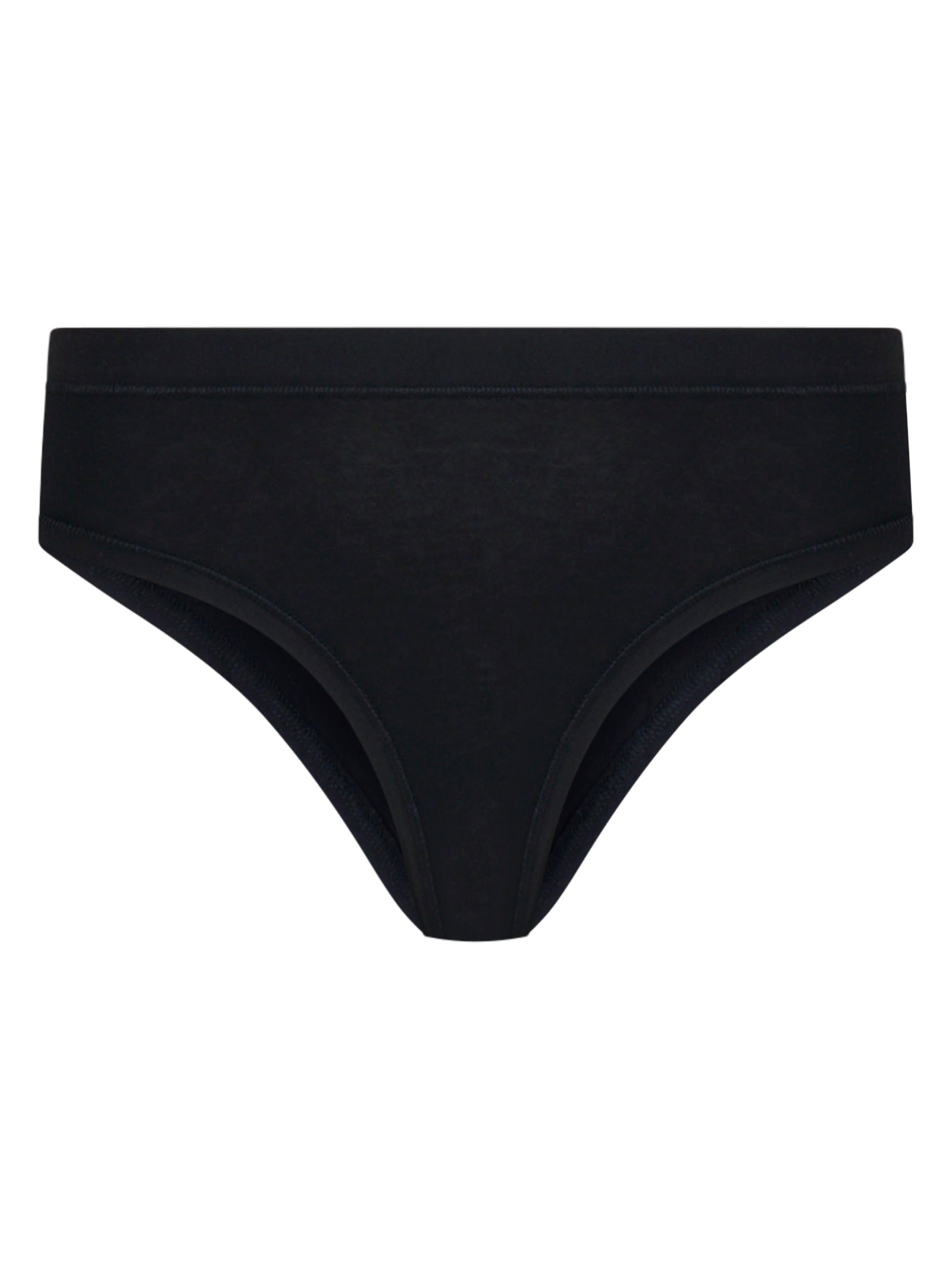 Ragno Comfort slip cotone Nero Bipack 2 pezzi