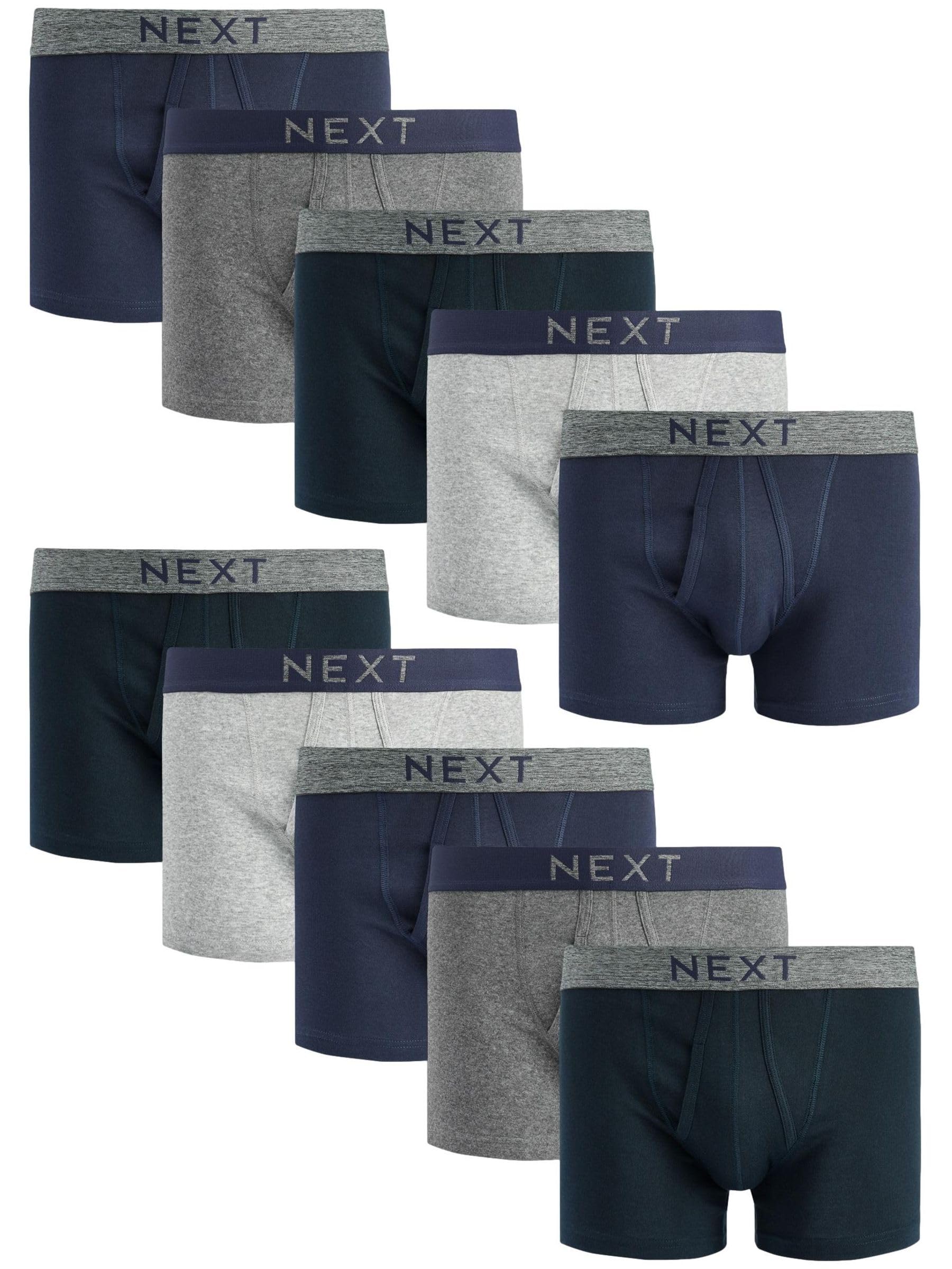 Next boxer uomo cotone frontale A confezione 10 100% cotone