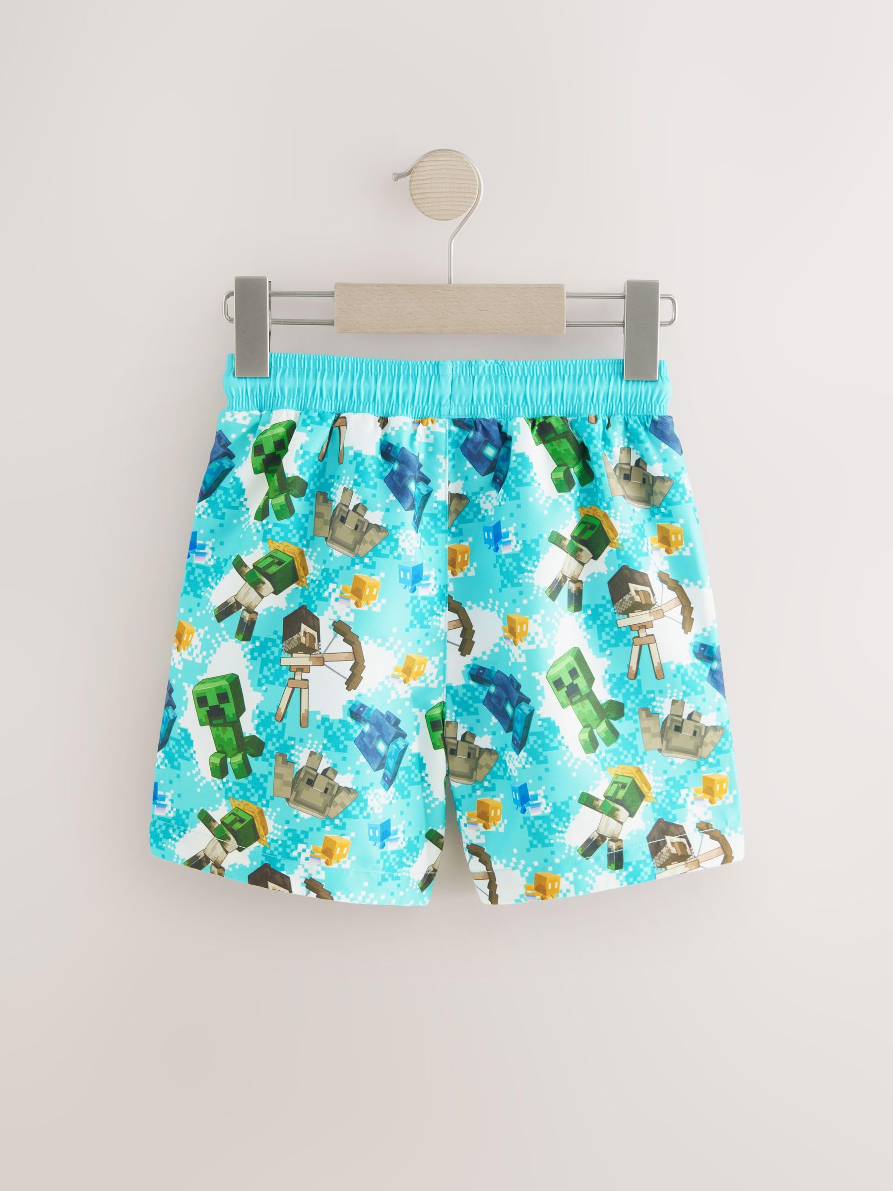 Next Shorts Bagno Ragazzo 164 con Coulisse e Fodera Rete