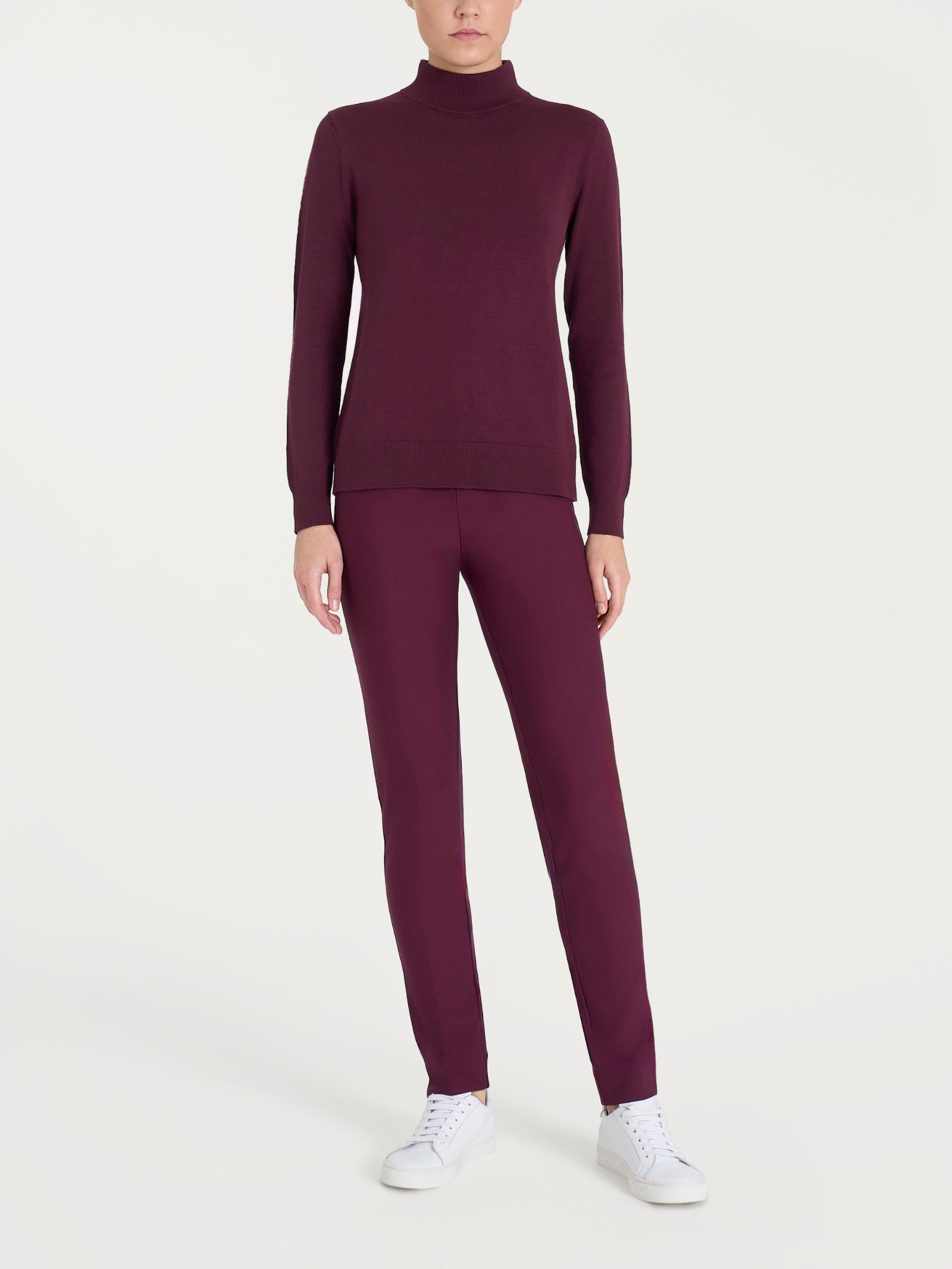 Ragno Four Seasons lupetto maglia misto viscosa fig