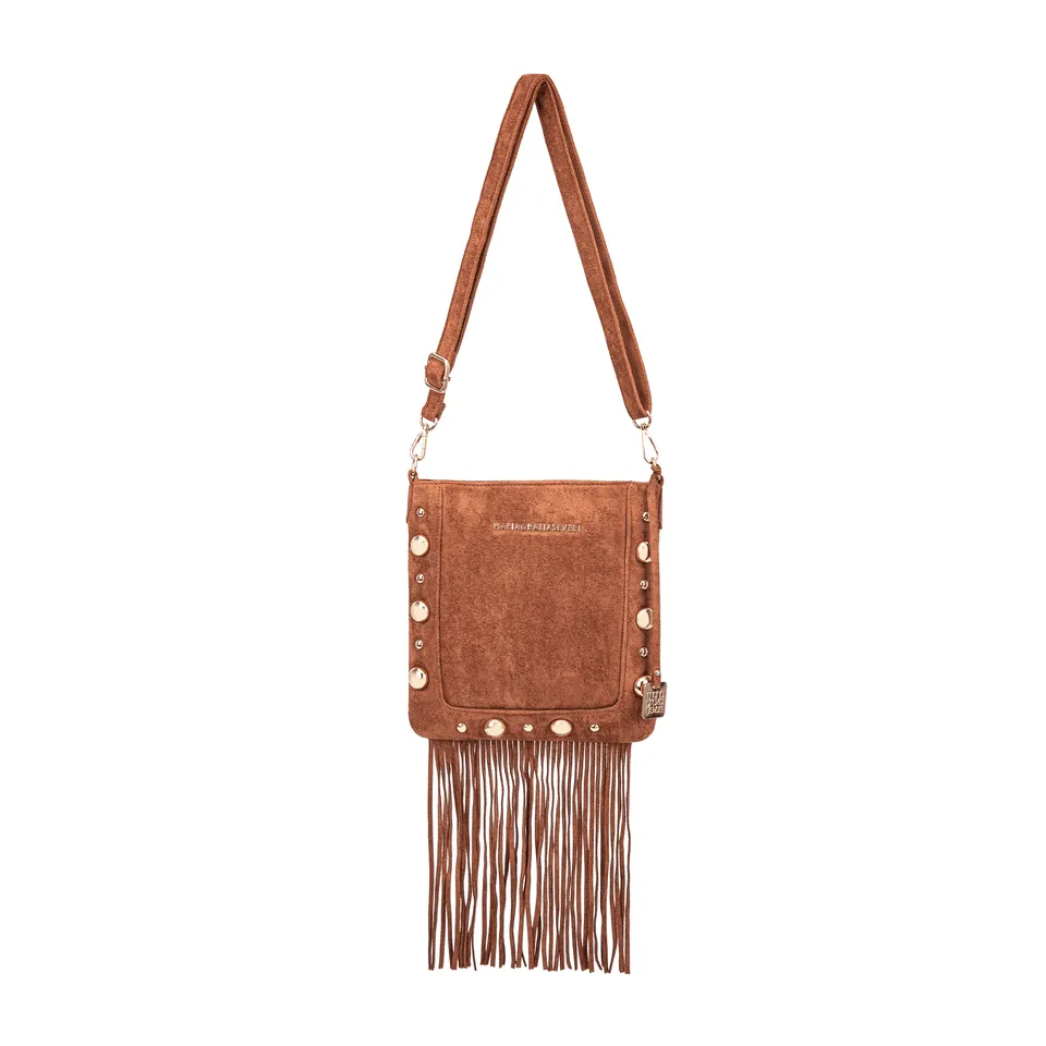 Maria Grazia Severi SSD25525-1 tracolla frange camoscio