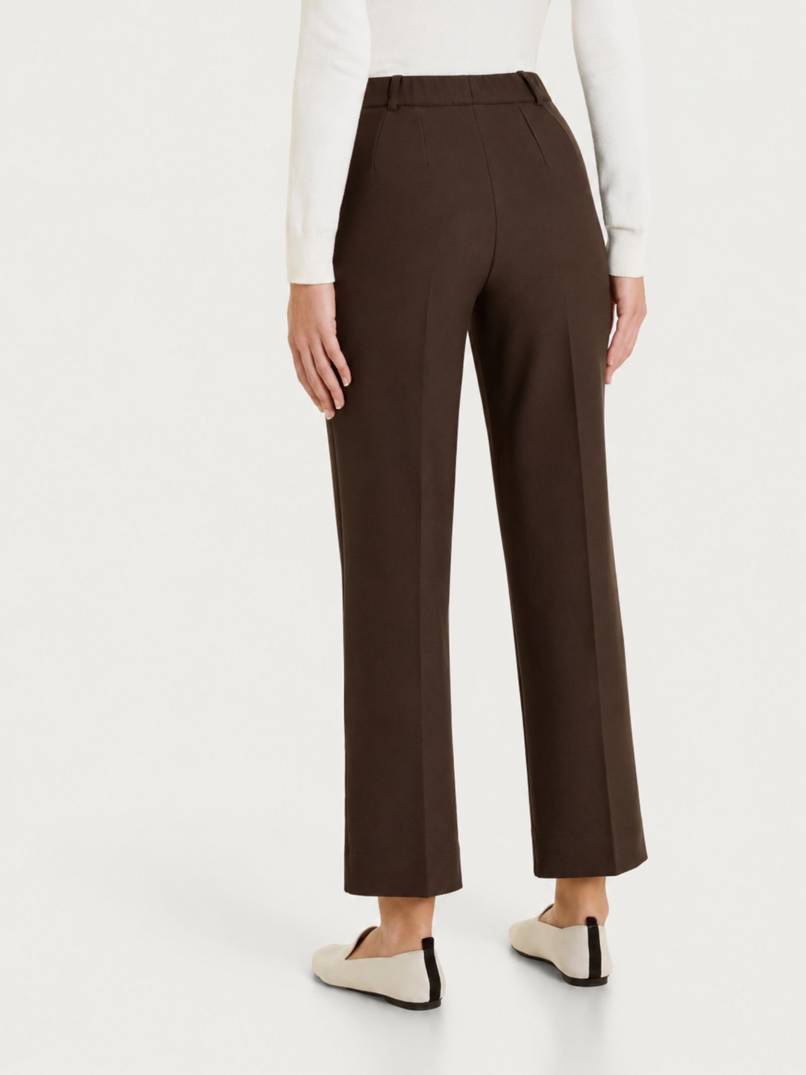 Ragno Compact Pantalone Flare Tasche Chocolate Torte