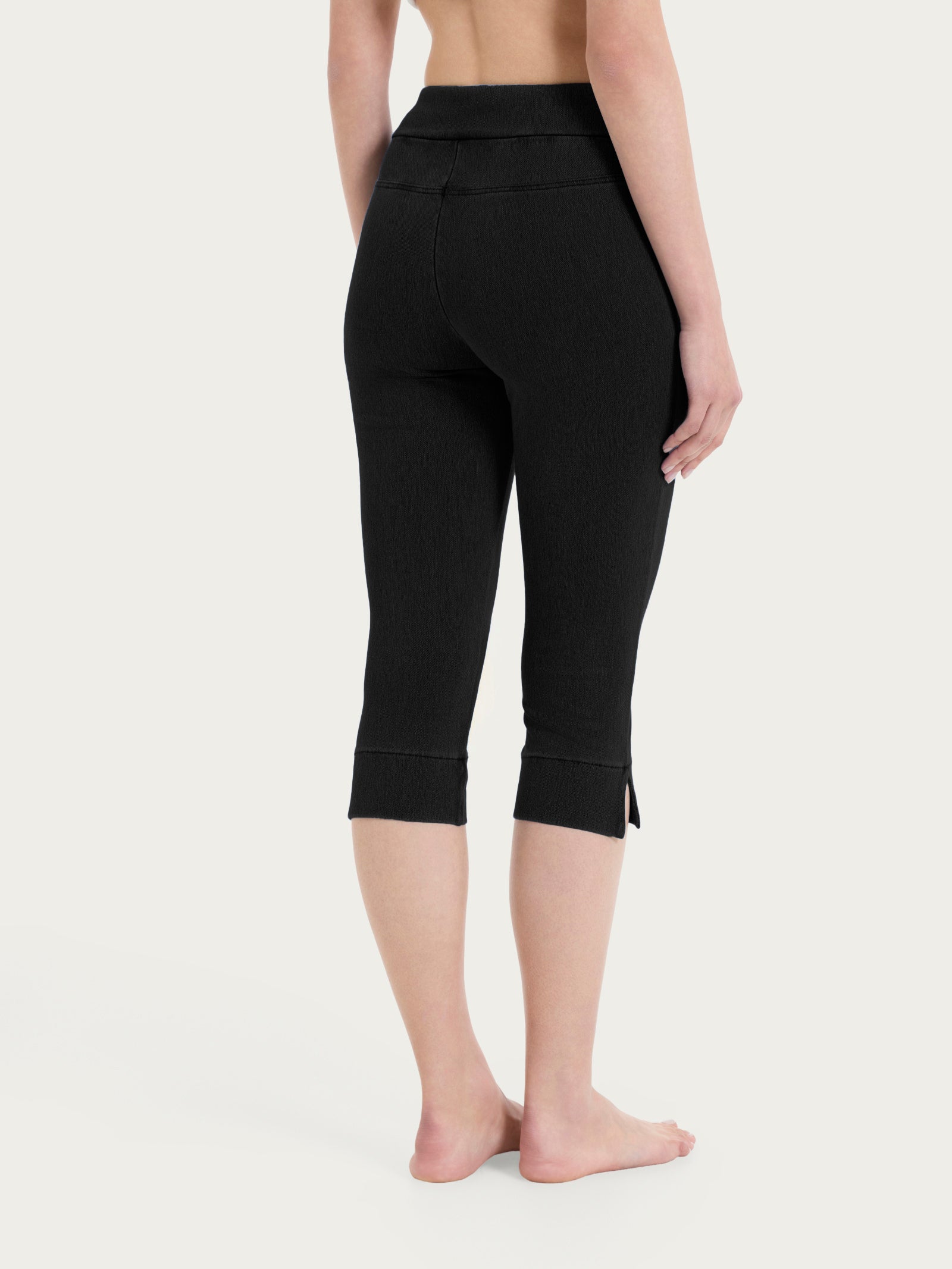 Ragno beYOUtiful leggings pinocchietto Nero denim