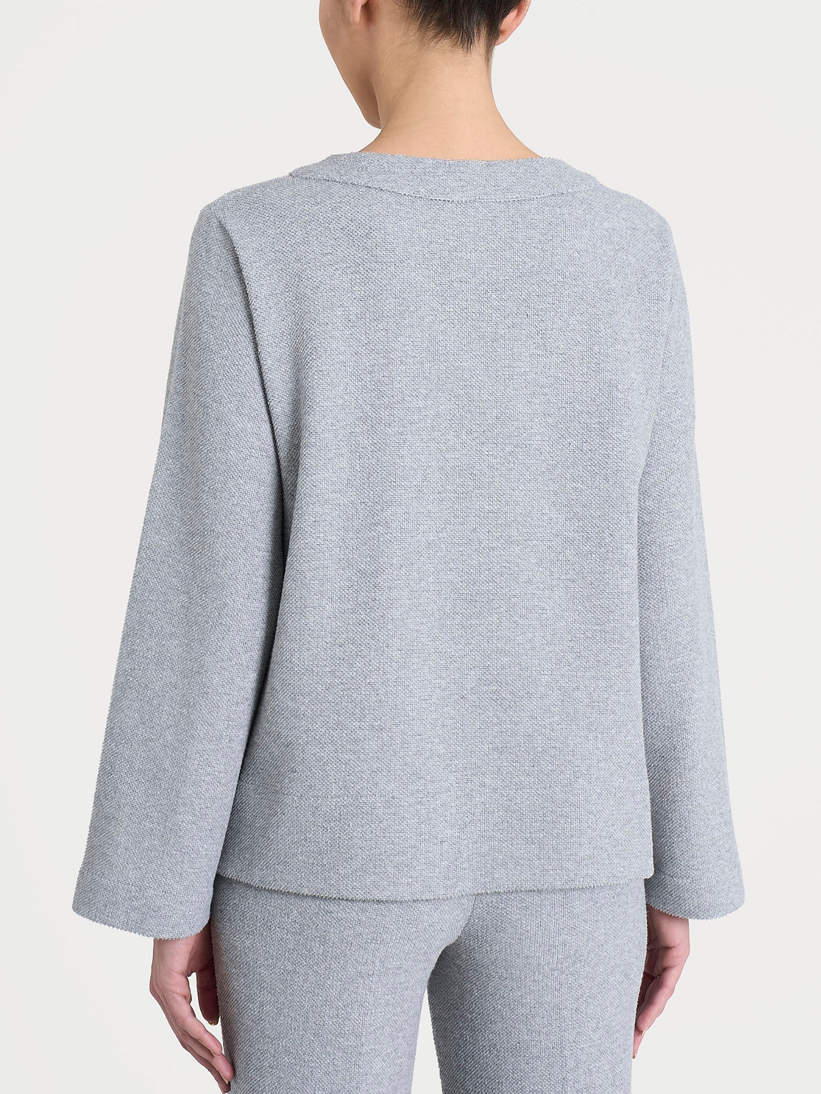 Ragno Comfort Felpa girocollo Grigio Melange