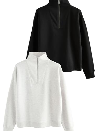 Next The Set felpa donna collo a imbuto con zip confezione 2 pz