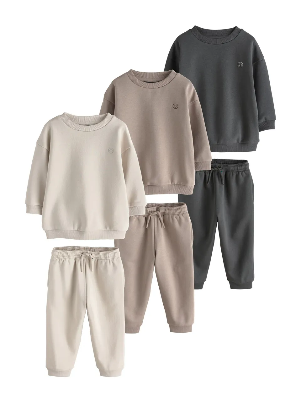 Next tuta jogging ragazzo felpe pantaloni confezione 6 pezzi