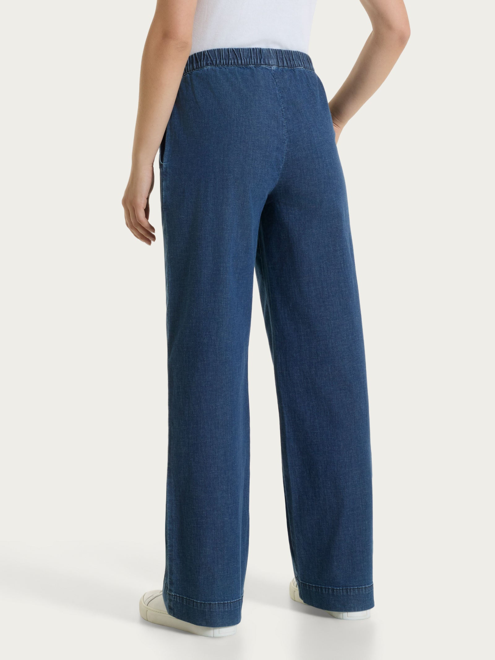 Ragno Super Denim Jeans Ampio Indigo wide leg leggero