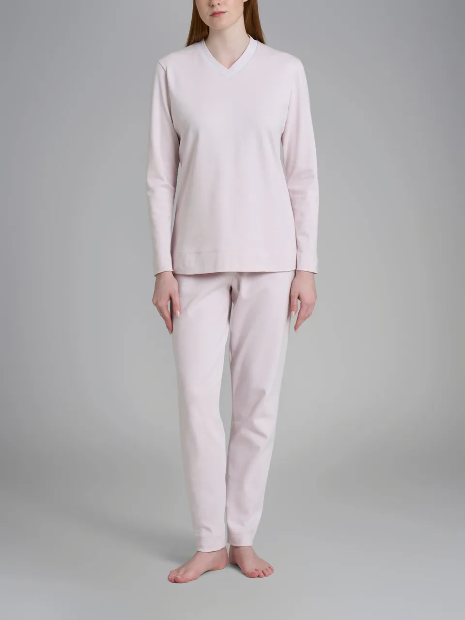 Ragno Sweet Emotion pigiama lungo cotone Orchid Ice