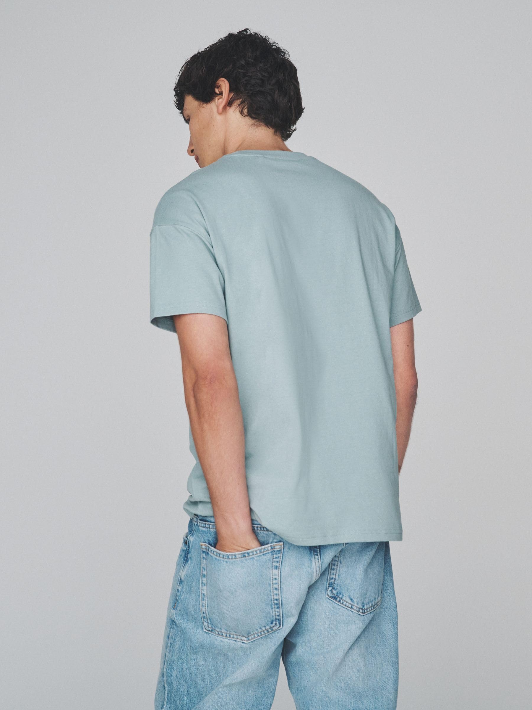 Geo Next The Set t-shirt uomo 4 pezzi cotone pesante