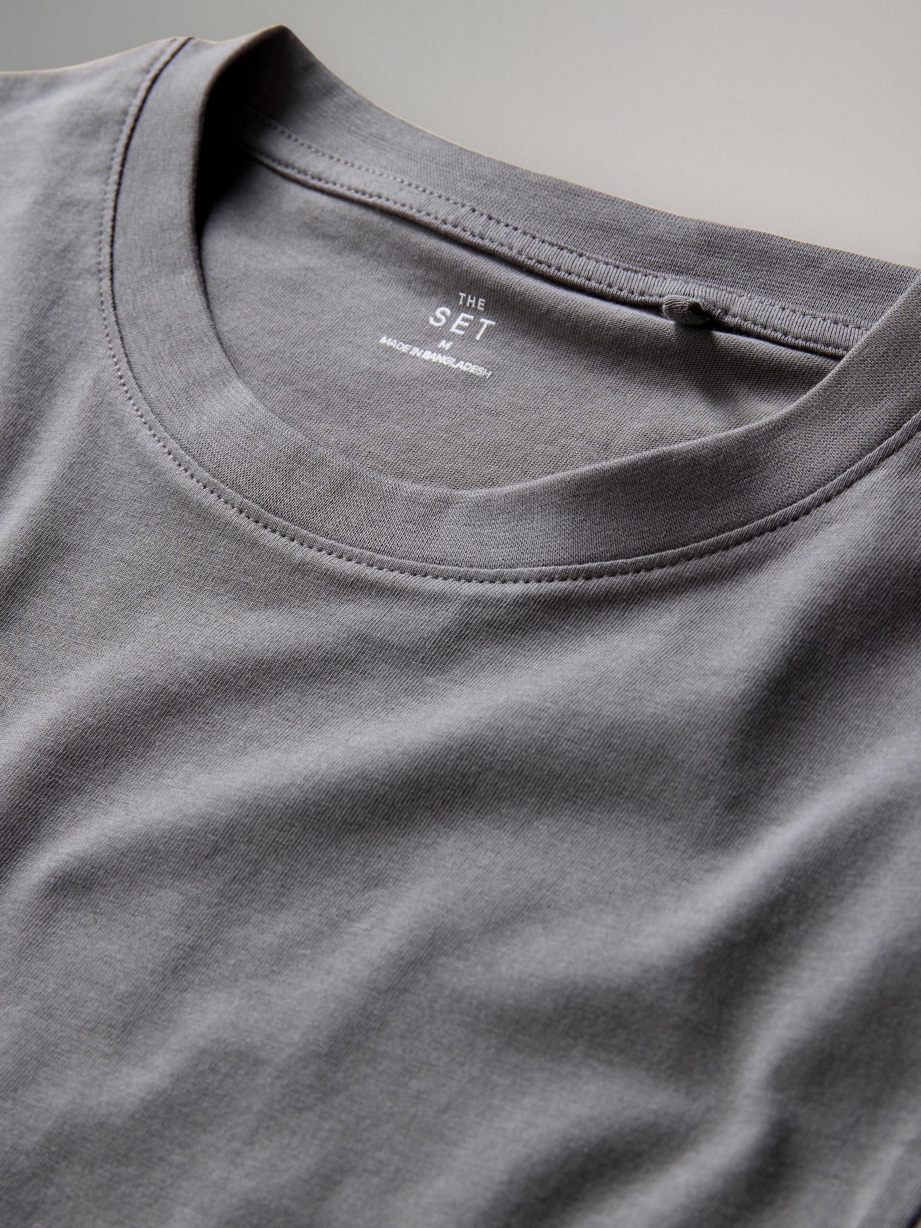 Geo Next The Set t-shirt slim maniche corte uomo confezione da 8