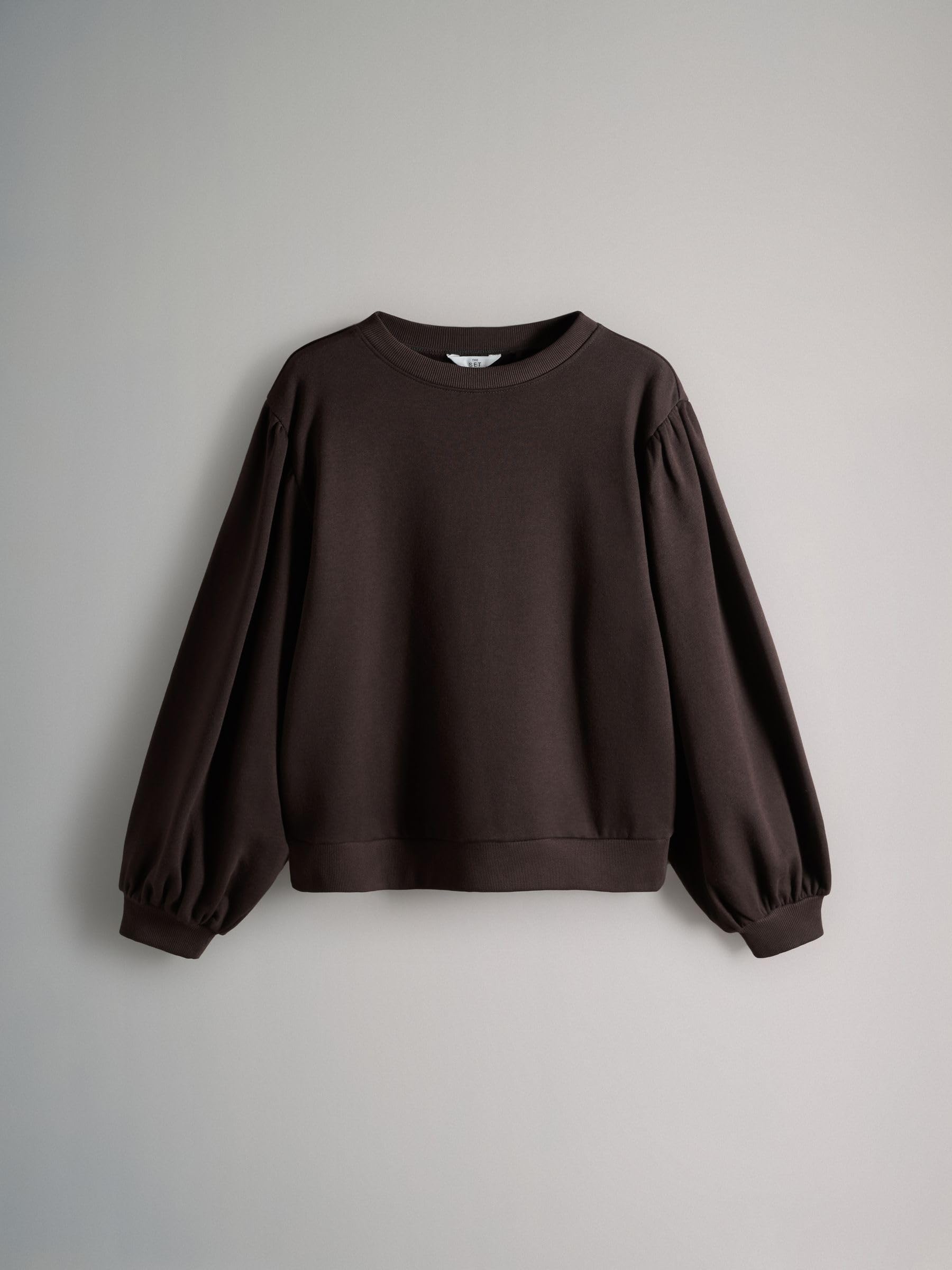 Next The Set felpa girocollo donna oversize 2 pezzi