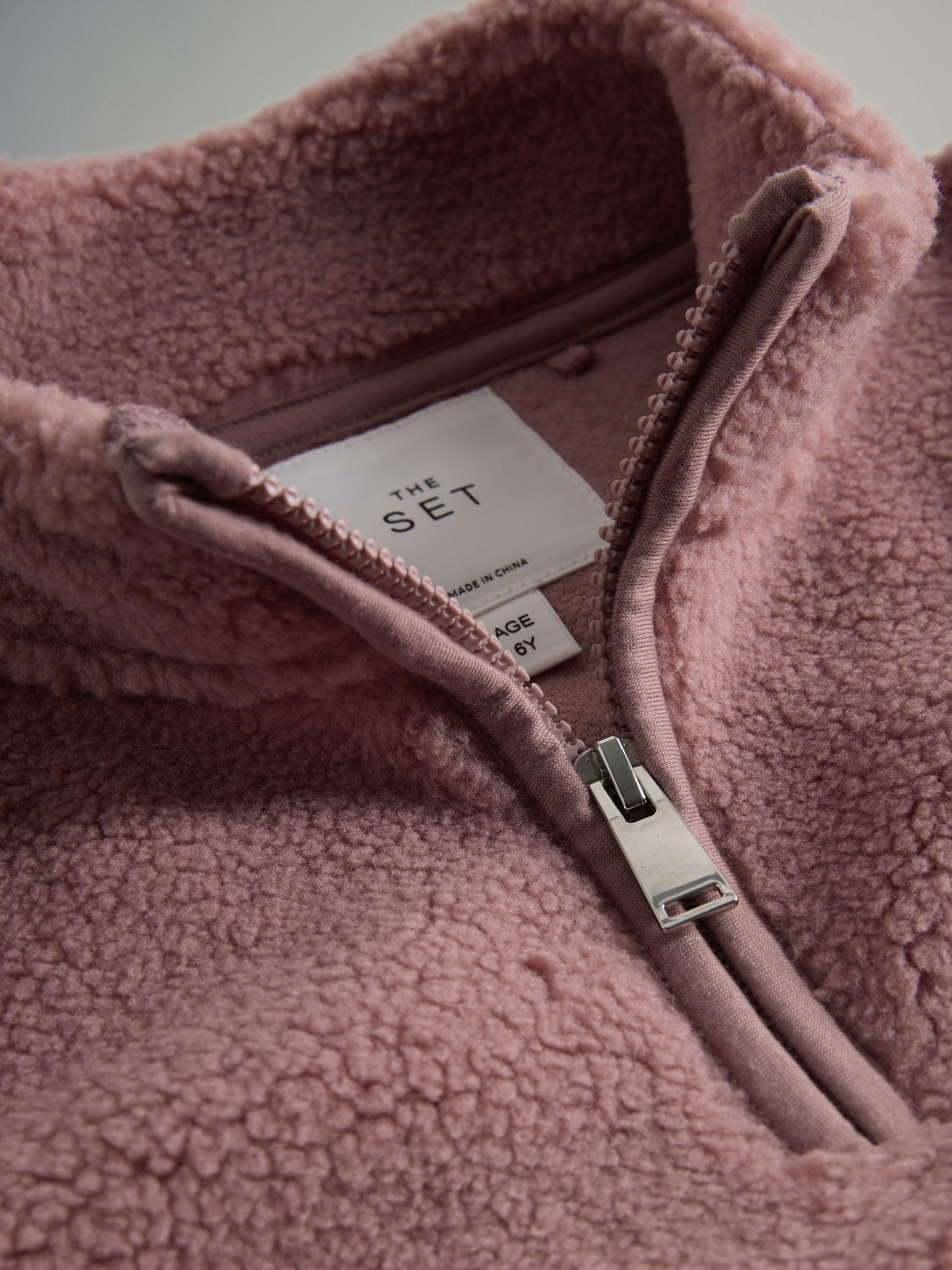 Geo Next The Set pile bambina mezza zip 2 pezzi caldo