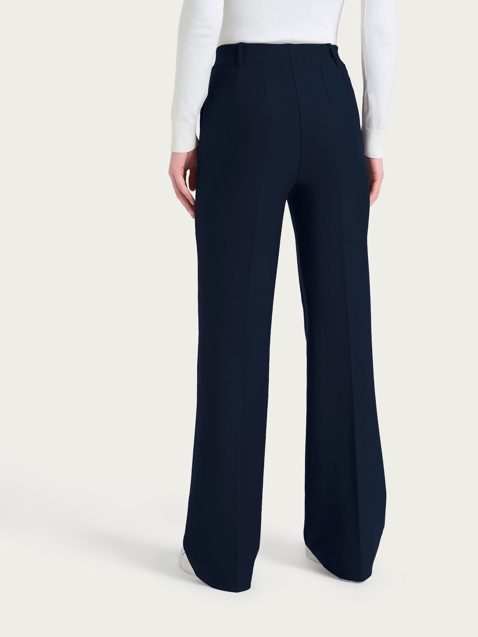 Ragno Compact Wide Leg pantalone Persia gamba ampia