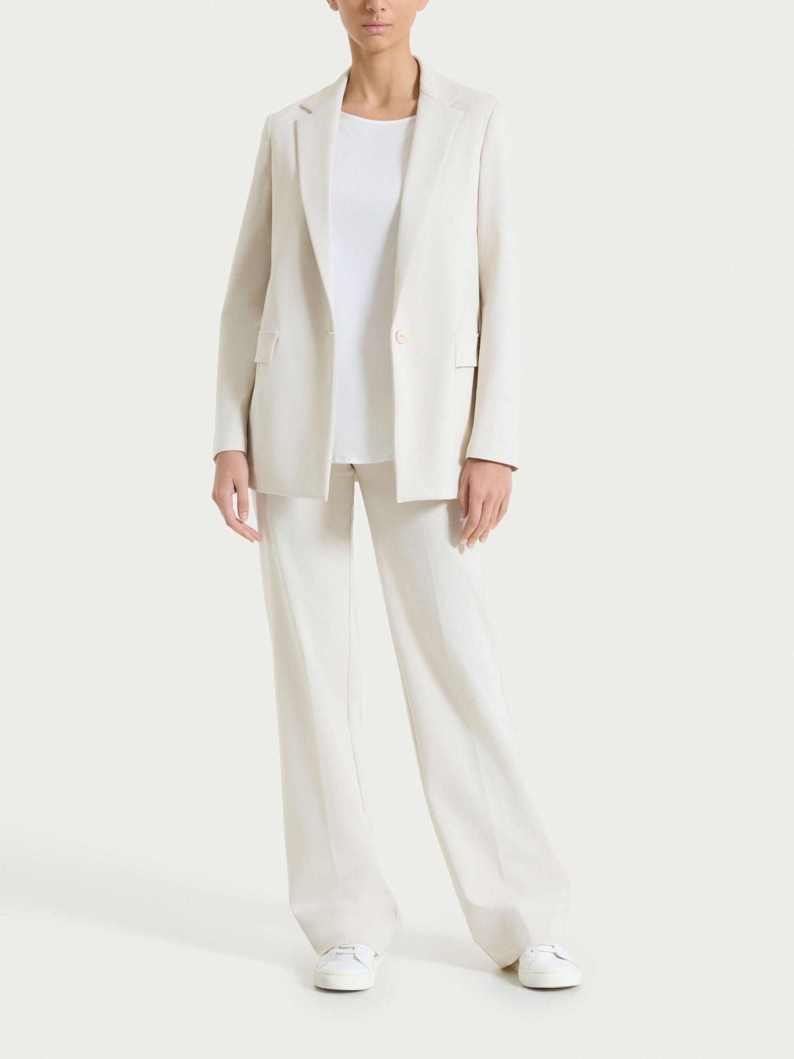 Ragno Compact Light blazer monopetto beige Champignon