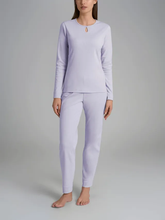 Ragno Thermo Cotton pigiama goccia cotone garzato Thistle