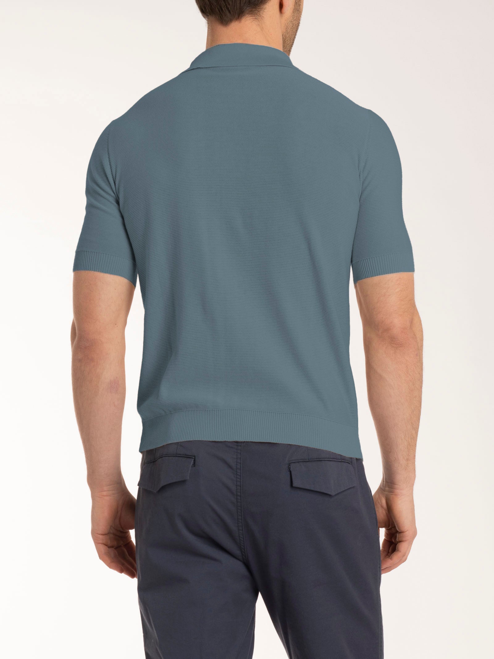 Ragno Puro Cotone Polo punto links stormy weather