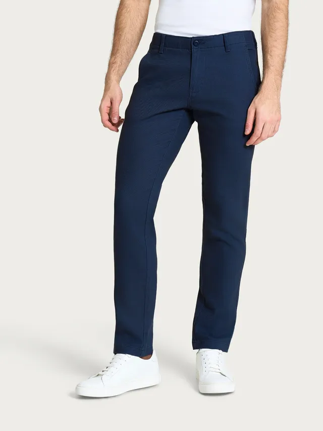 Ragno Compact pantalone chino uomo cotone profondo