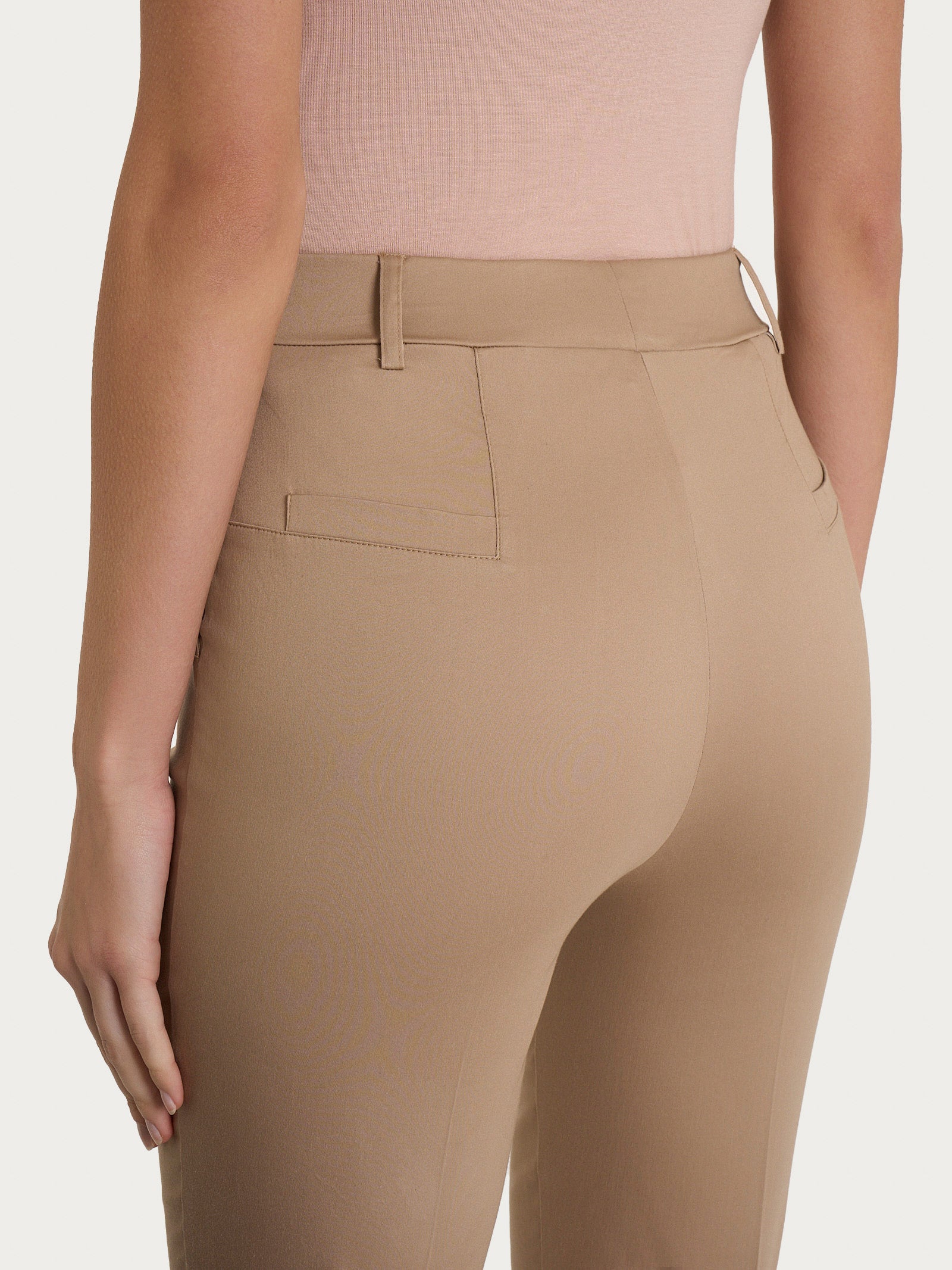 Ragno Satin Power pantalone chino slim warm taupe