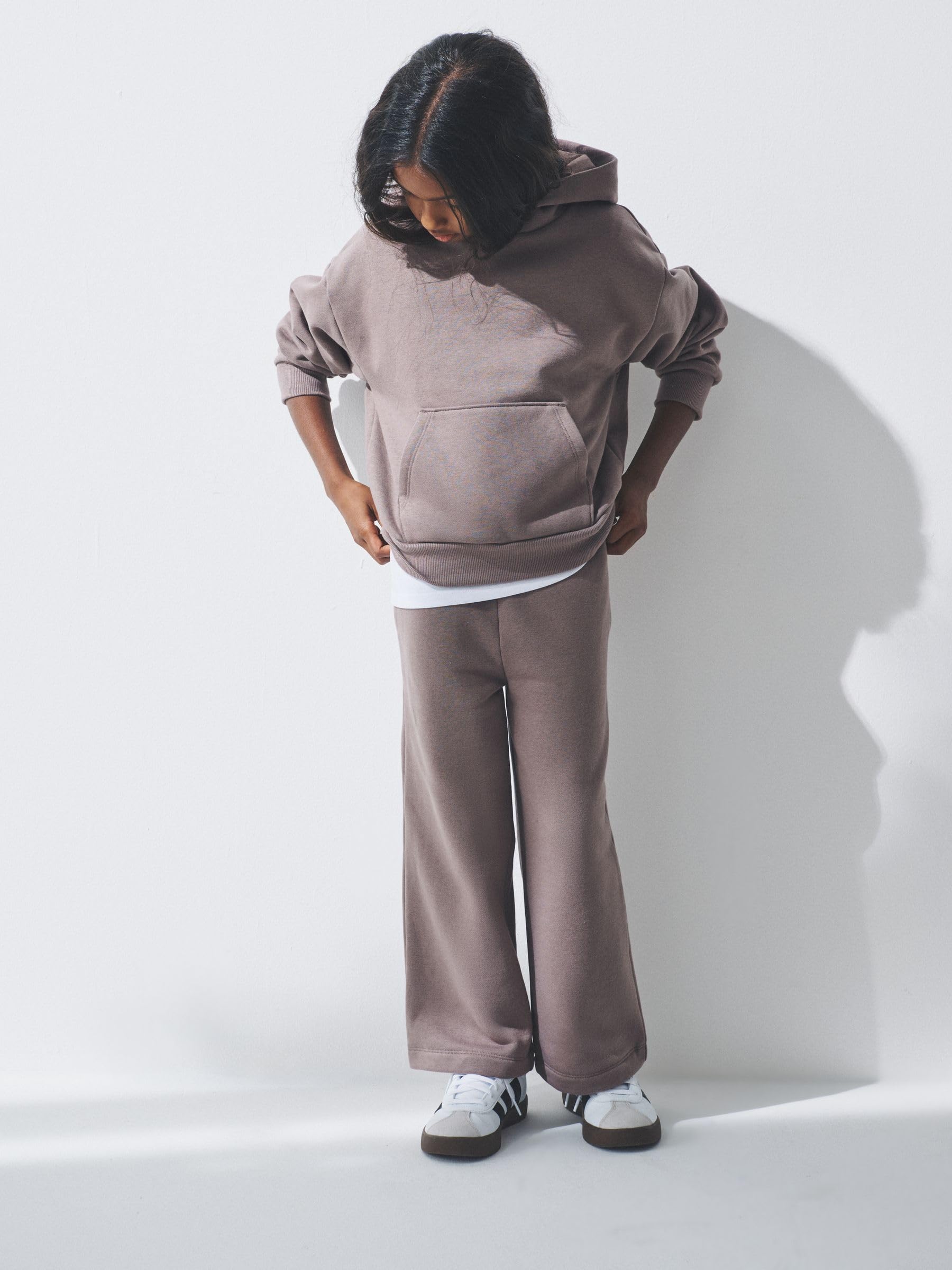 Next The Set completo felpa bambina 2 pezzi cappuccio