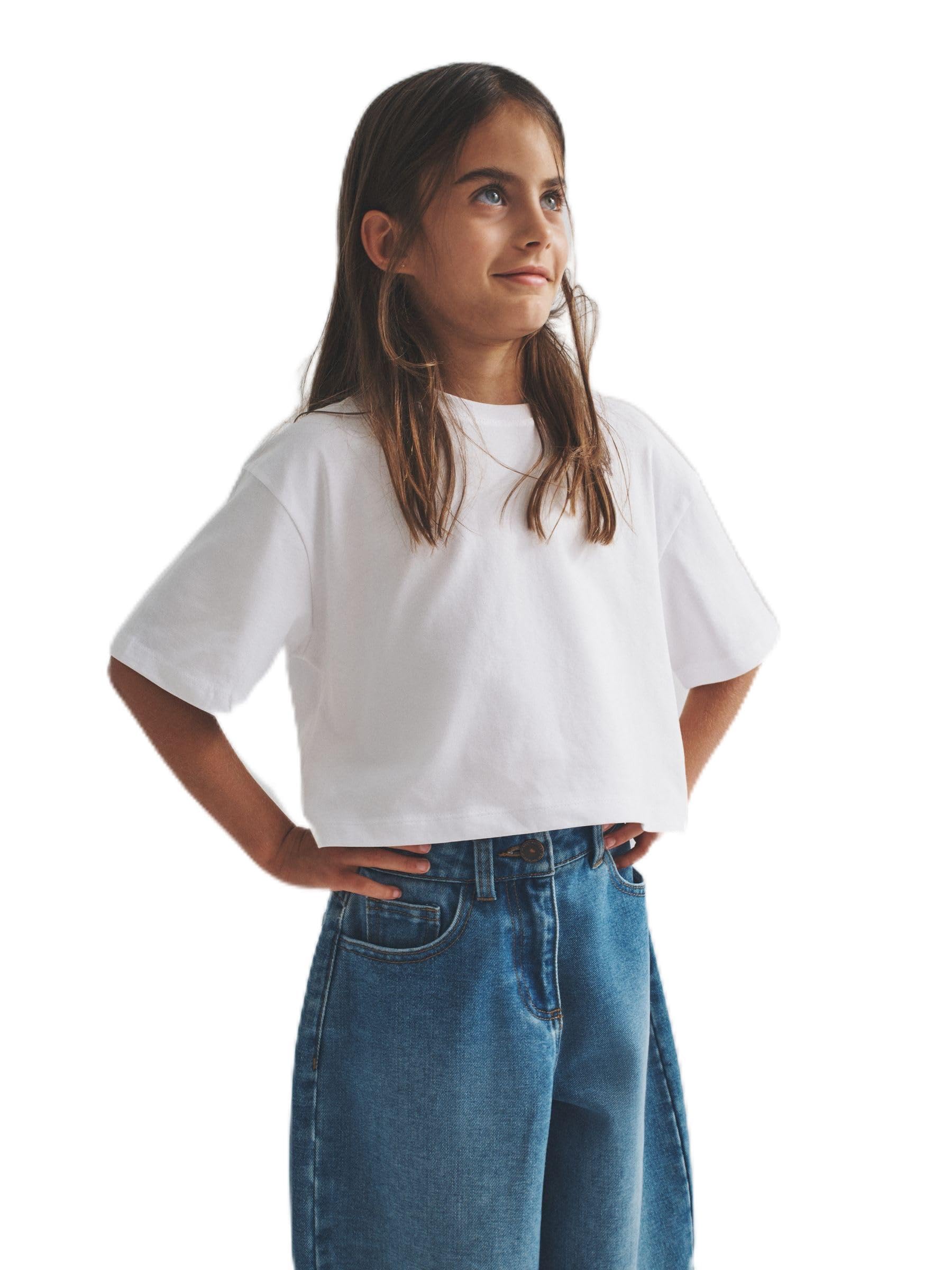 The Set Skater maglietta bambina 4 pezzi cotone spesso