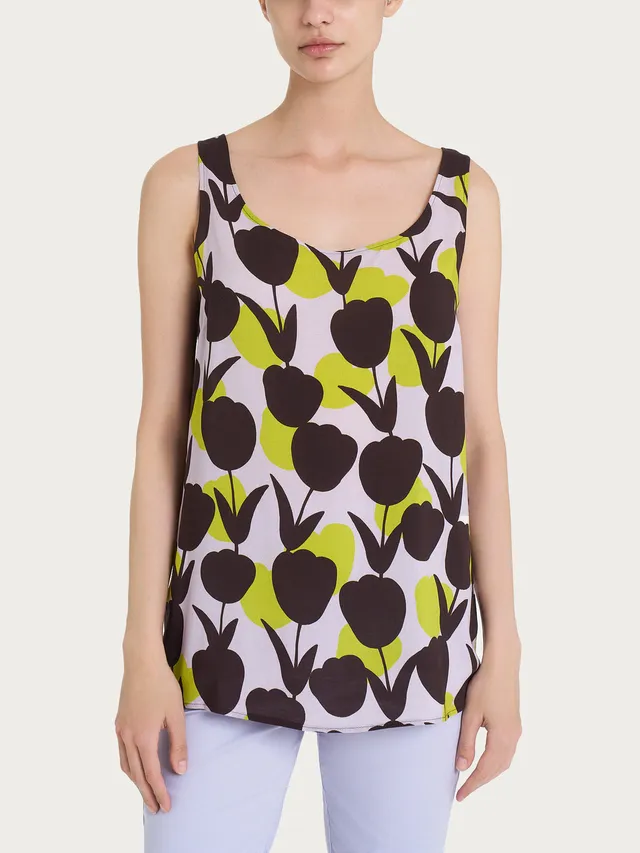 Ragno Ecoseta Top Smanicato viscosa fresca Grenoble Green