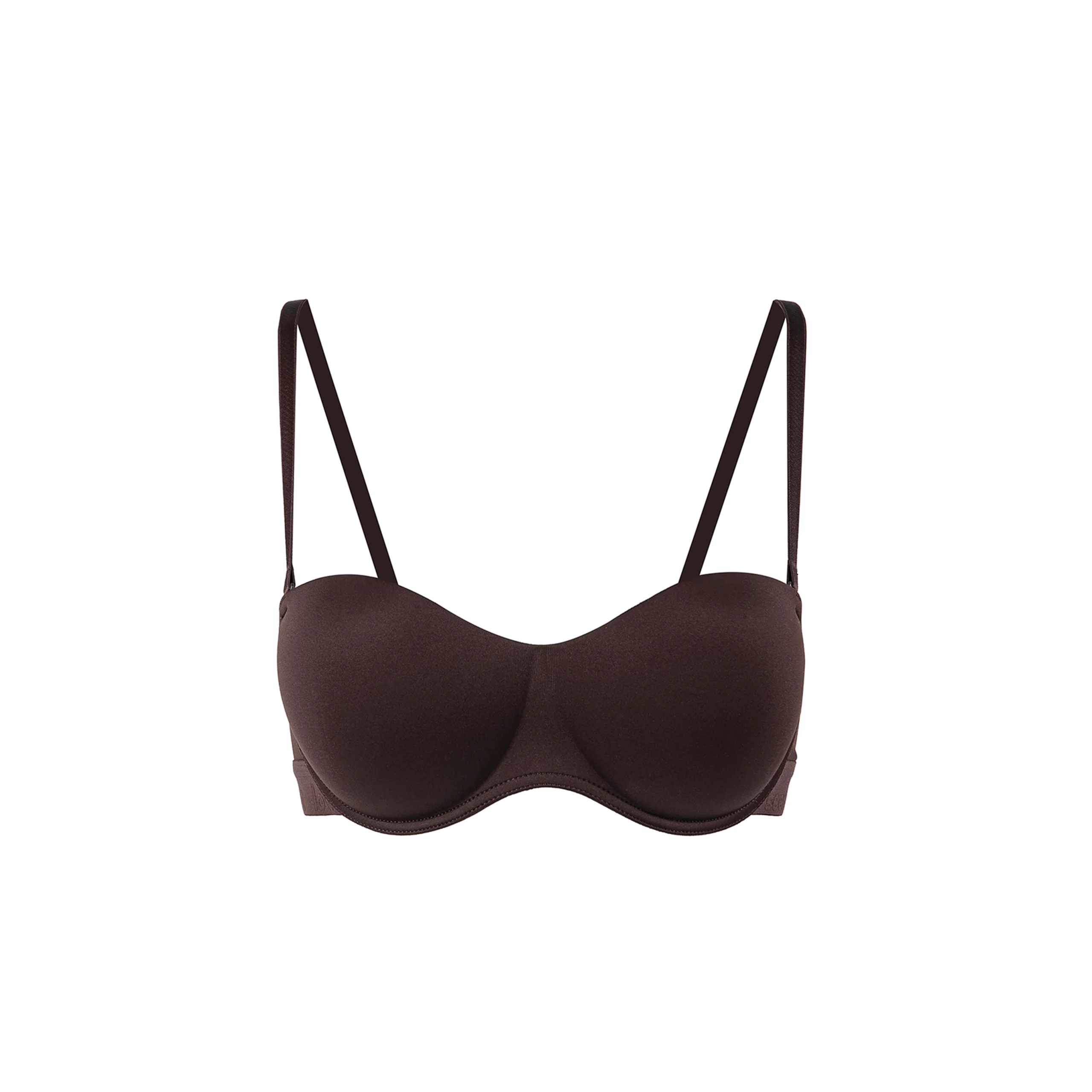 Maria Grazia Severi Reggiseno senza Spalline Imbottito Marrone