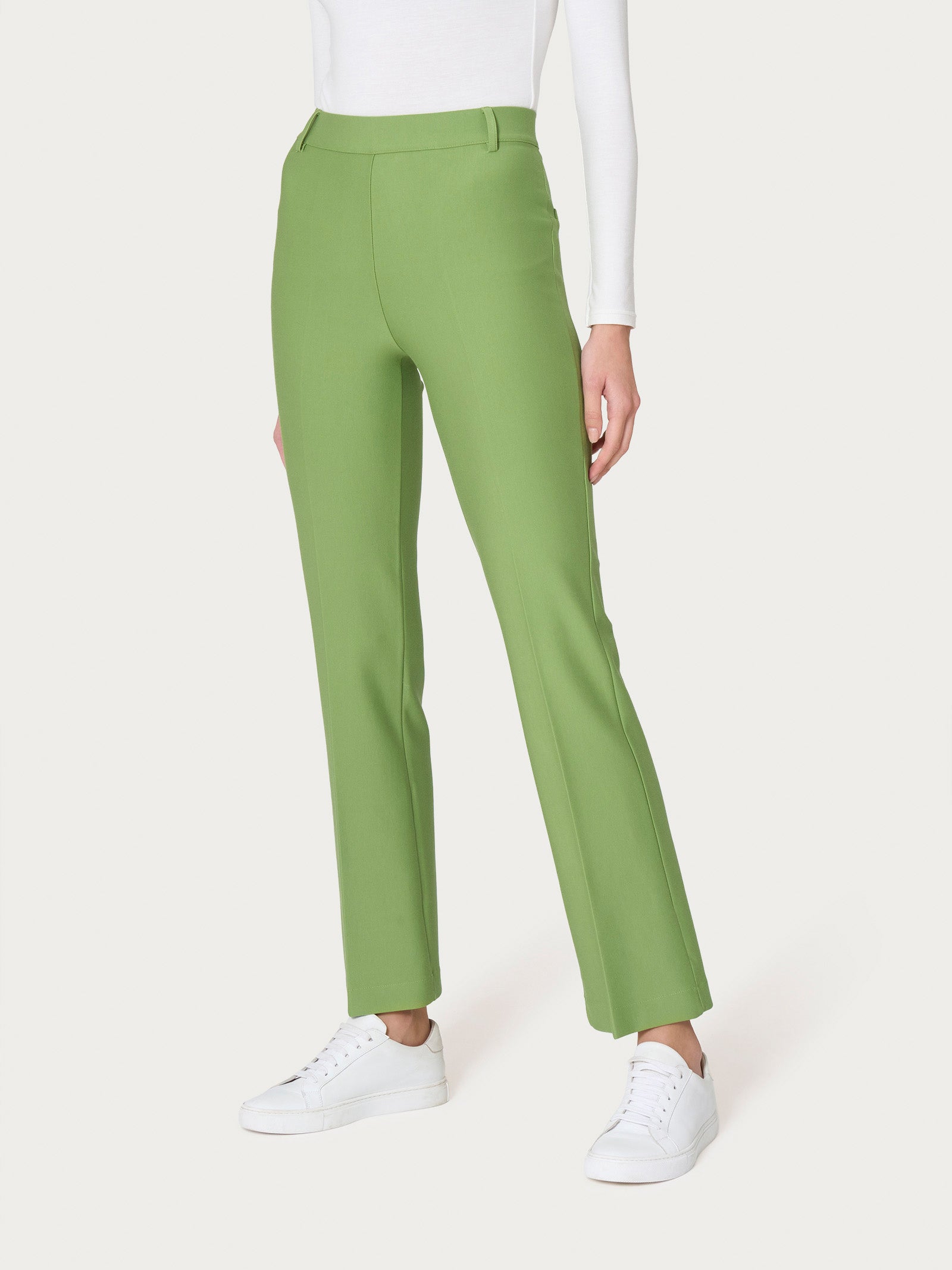 Ragno Compact pantalone flare Piquant Green
