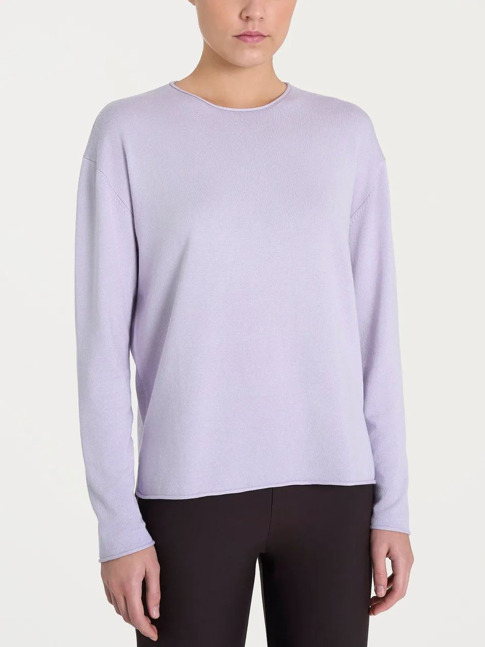 Ragno Four Seasons Maglia Girocollo Asimmetrica Thistle
